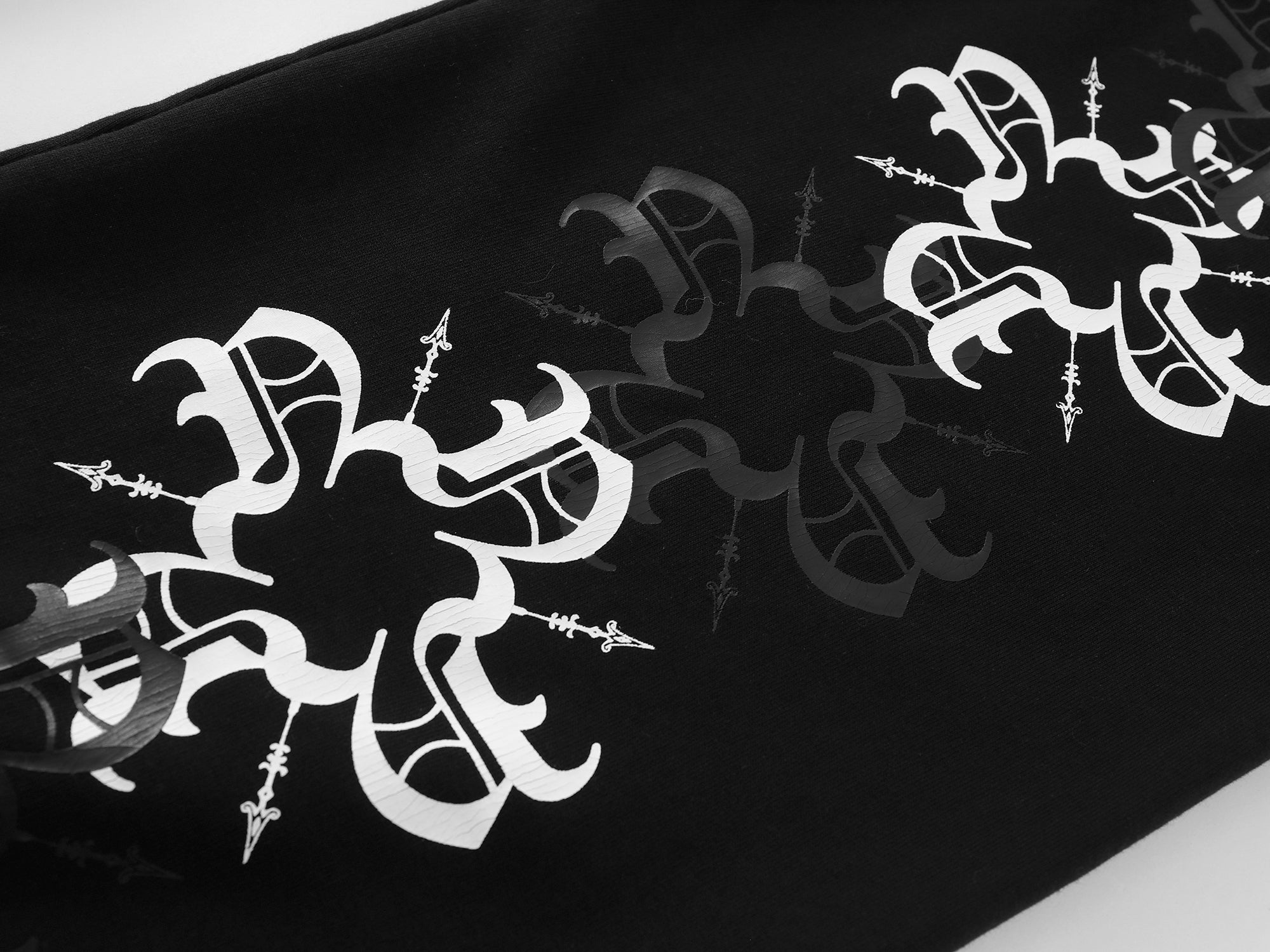 Inner Locking Monogram Sweatpant - Black