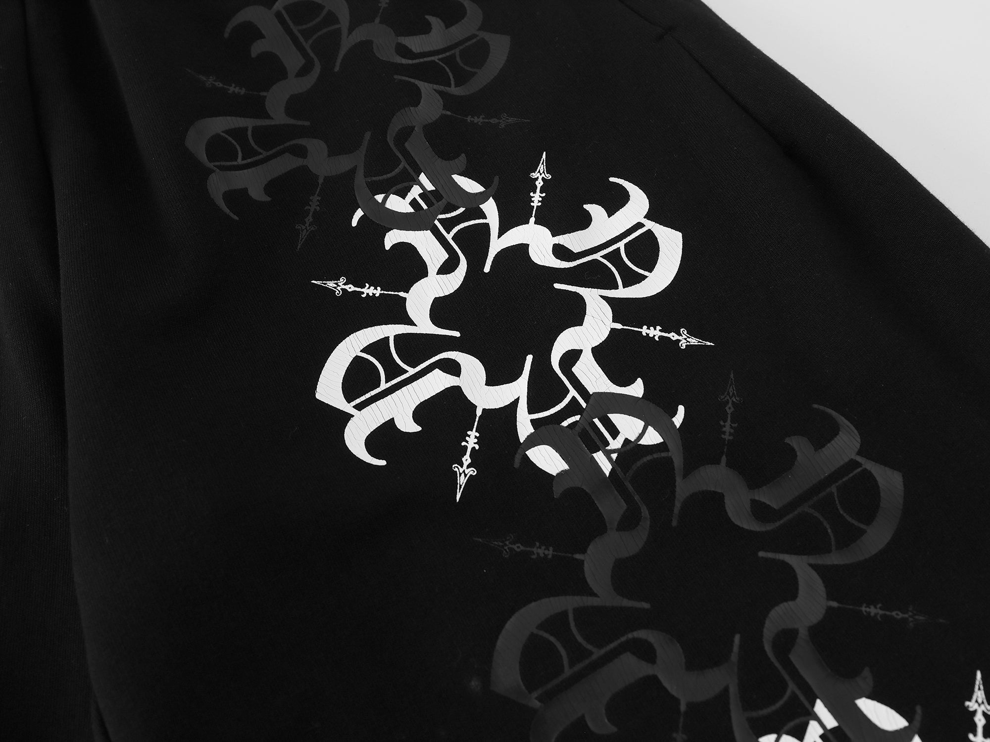 Inner Locking Monogram Sweatpant - Black