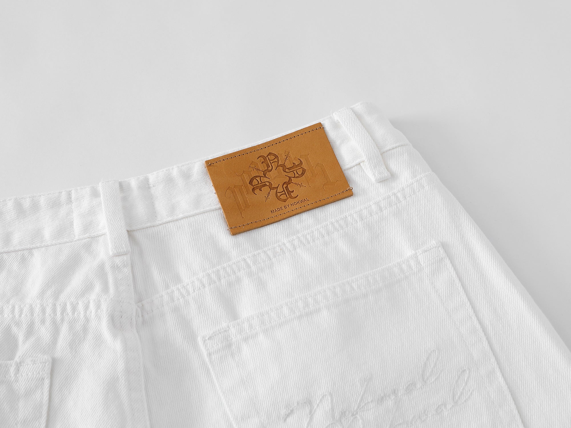 Double Logo Straight Leg Pant
