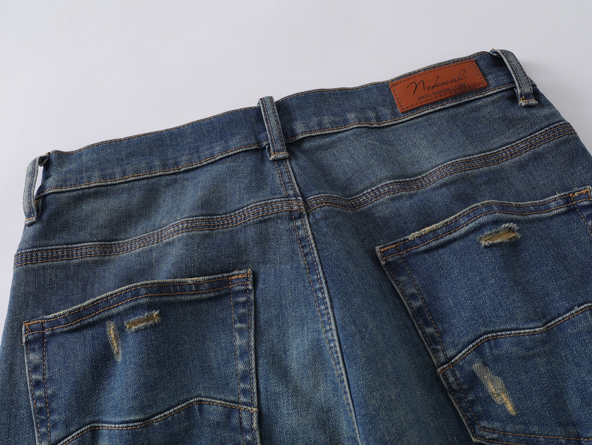 Repeat Blue Straight Leg Denim