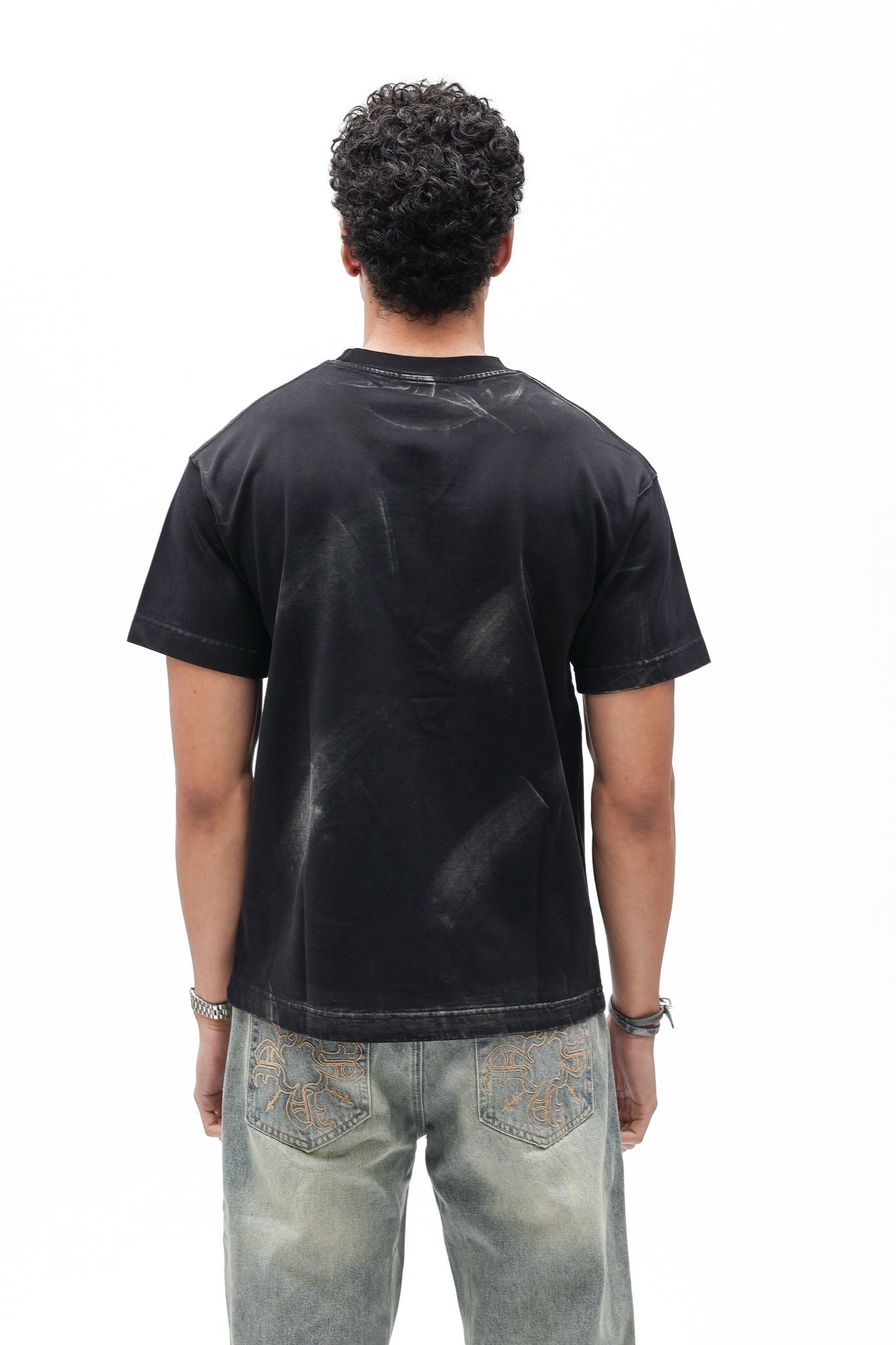 360 Shadow Fade Black Essential Tee