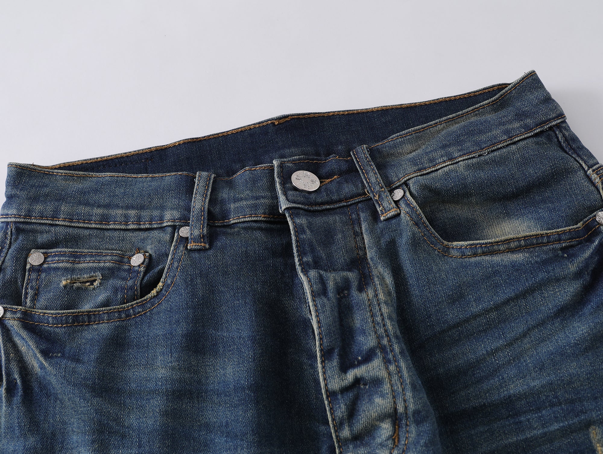 Repeat Blue Straight Leg Denim