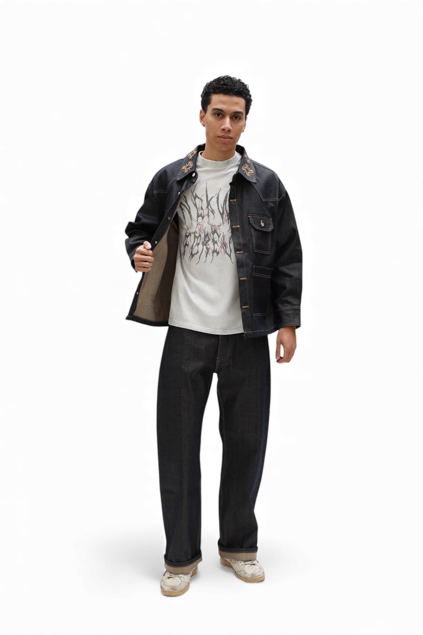 Japanese Selvedge Raw Denim Straight Leg