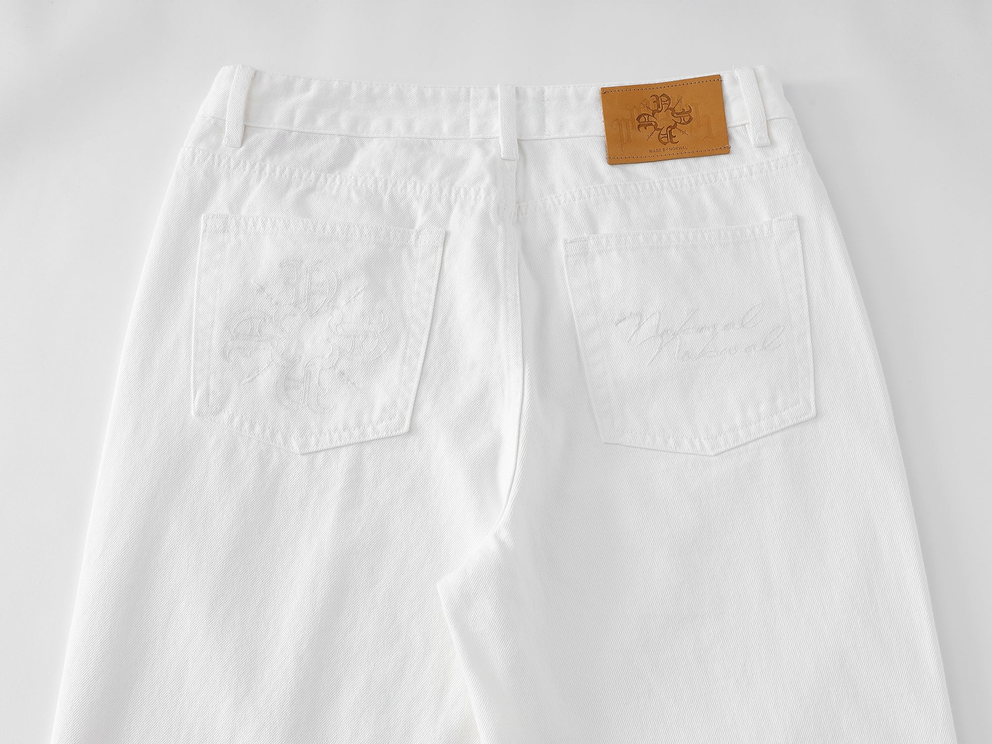 Double Logo Straight Leg Pant