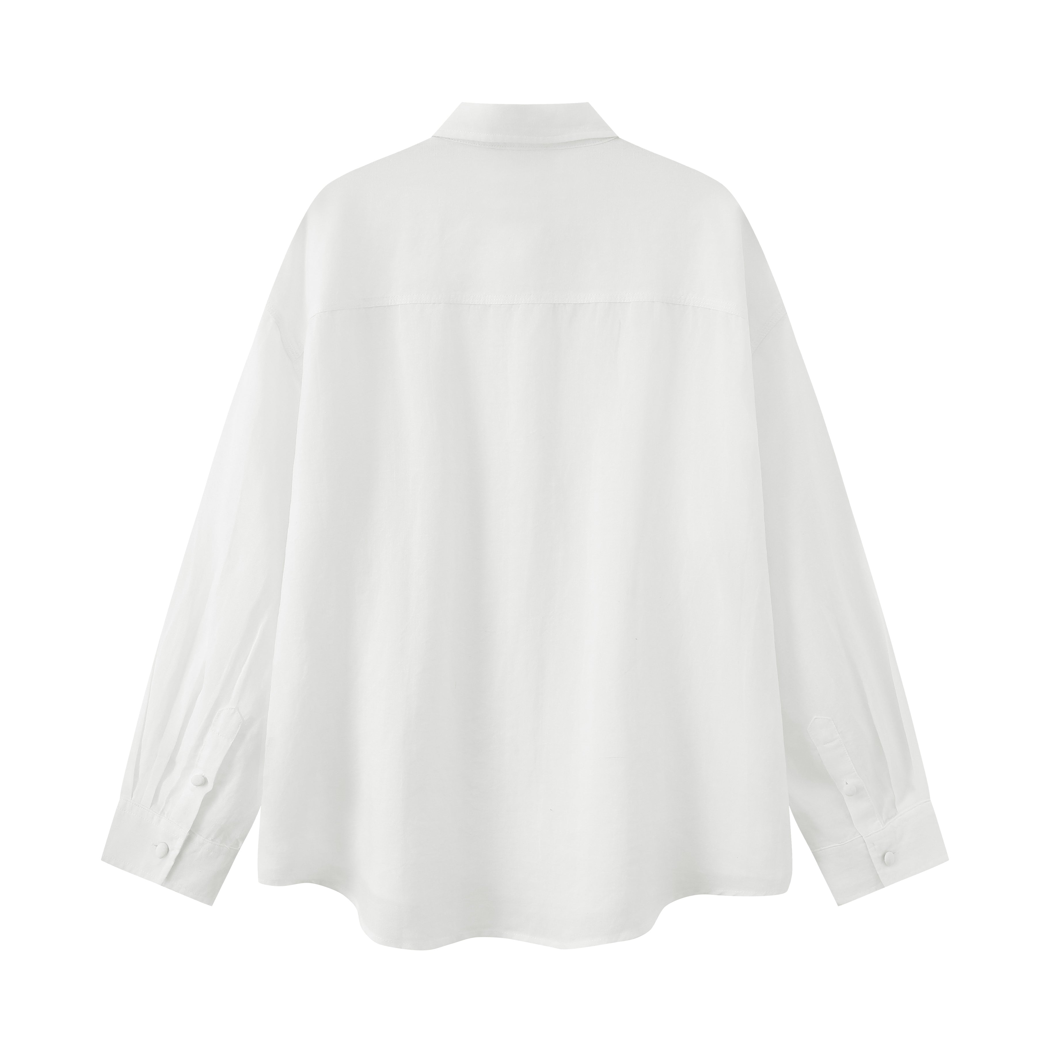 Long Sleeve Button Down Monogram Bloom Shirt