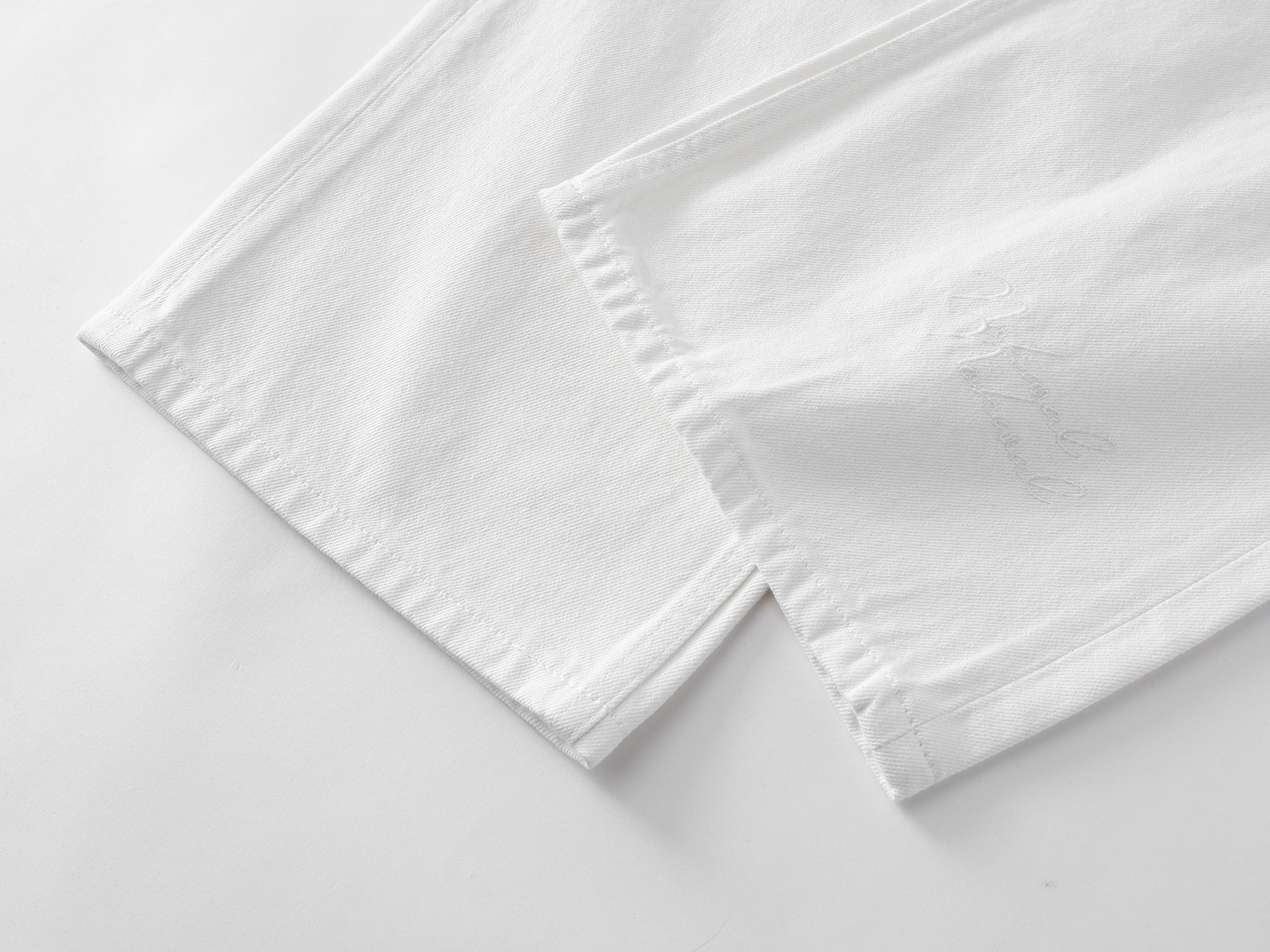 Double Logo Straight Leg Pant