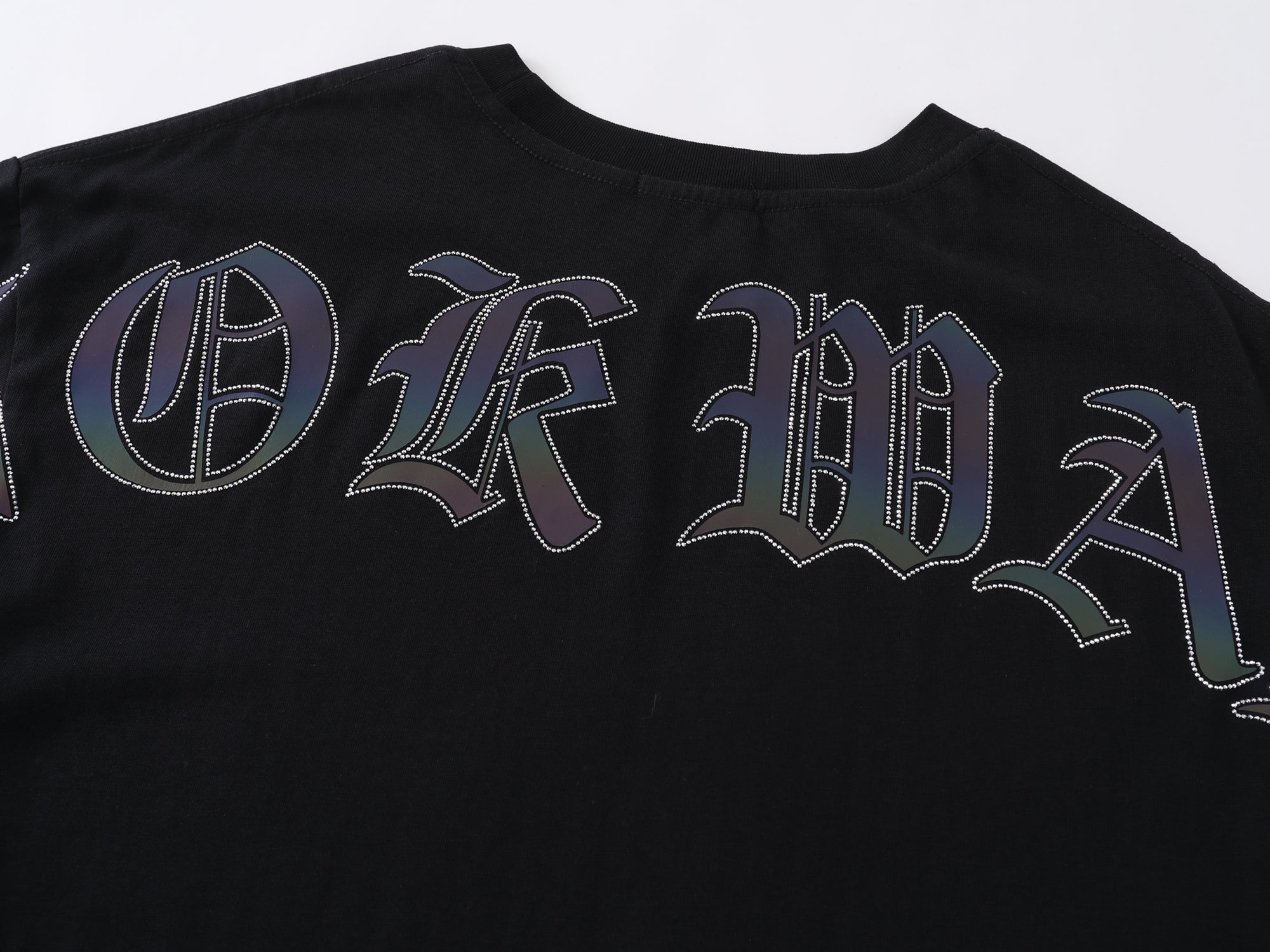 Damaged Soul From Pain - Reflective - T-Shirt - Black