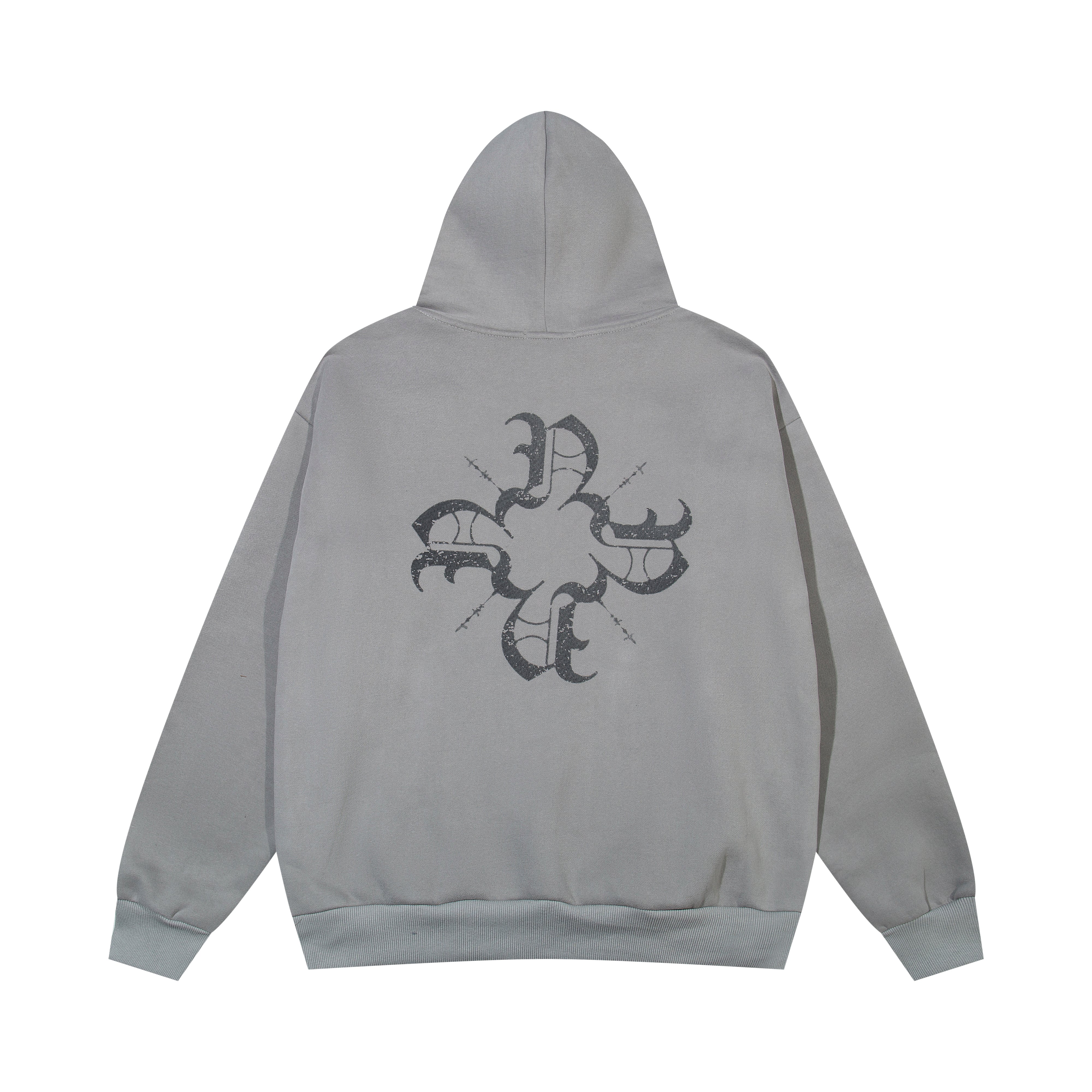 Monogram Essential Hoodie Grey