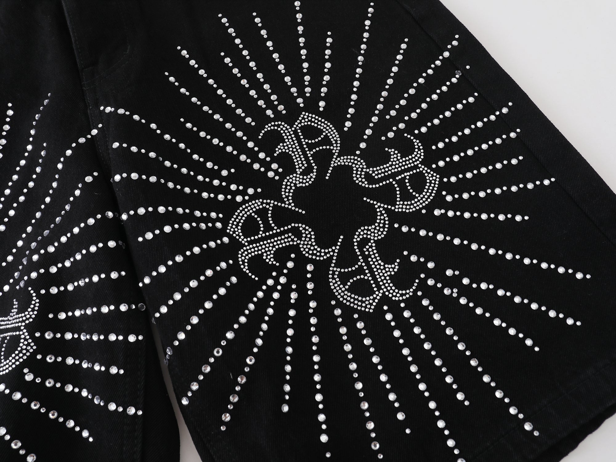 Rhinestone Monogram Jorts