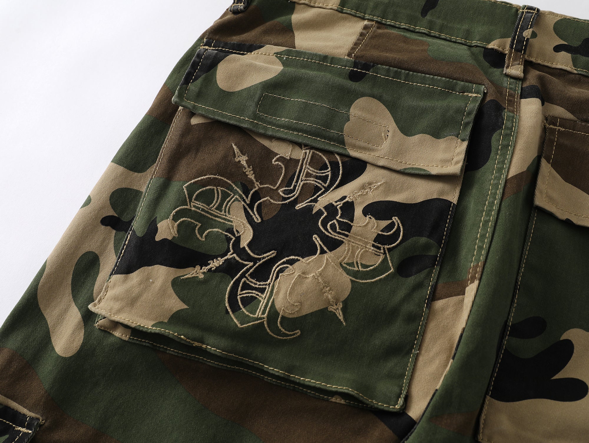 Elevated Camo Print Cargo Pant