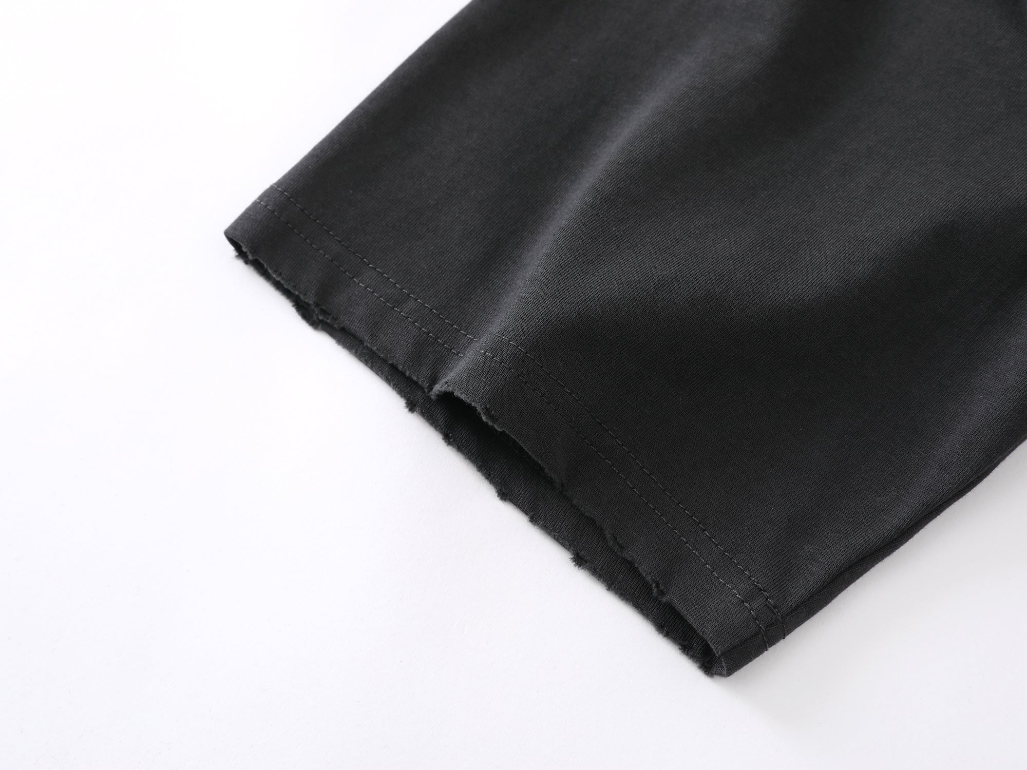 Rhinestone Arch Logo Tee -Black