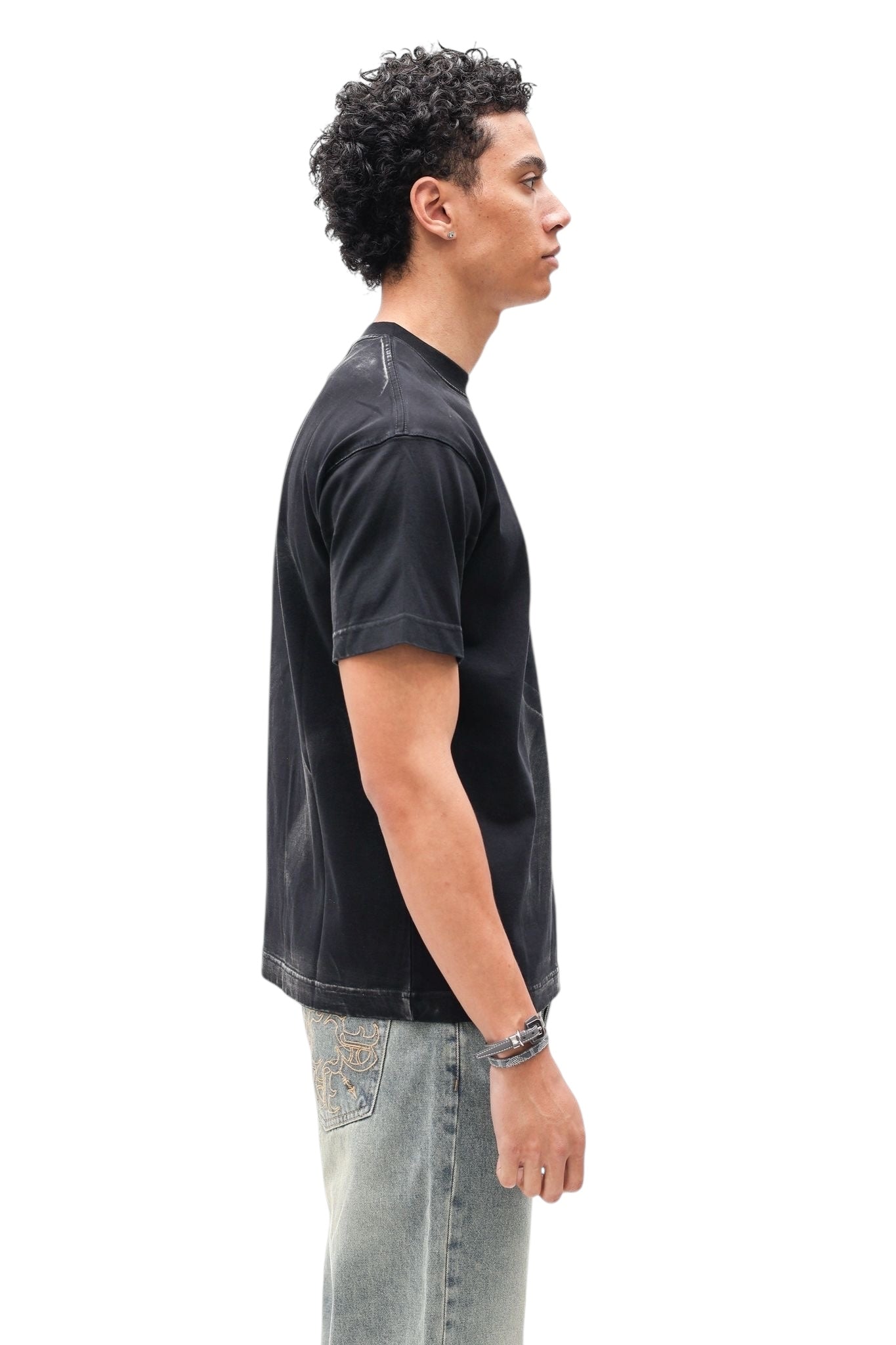 360 Shadow Fade Black Essential Tee