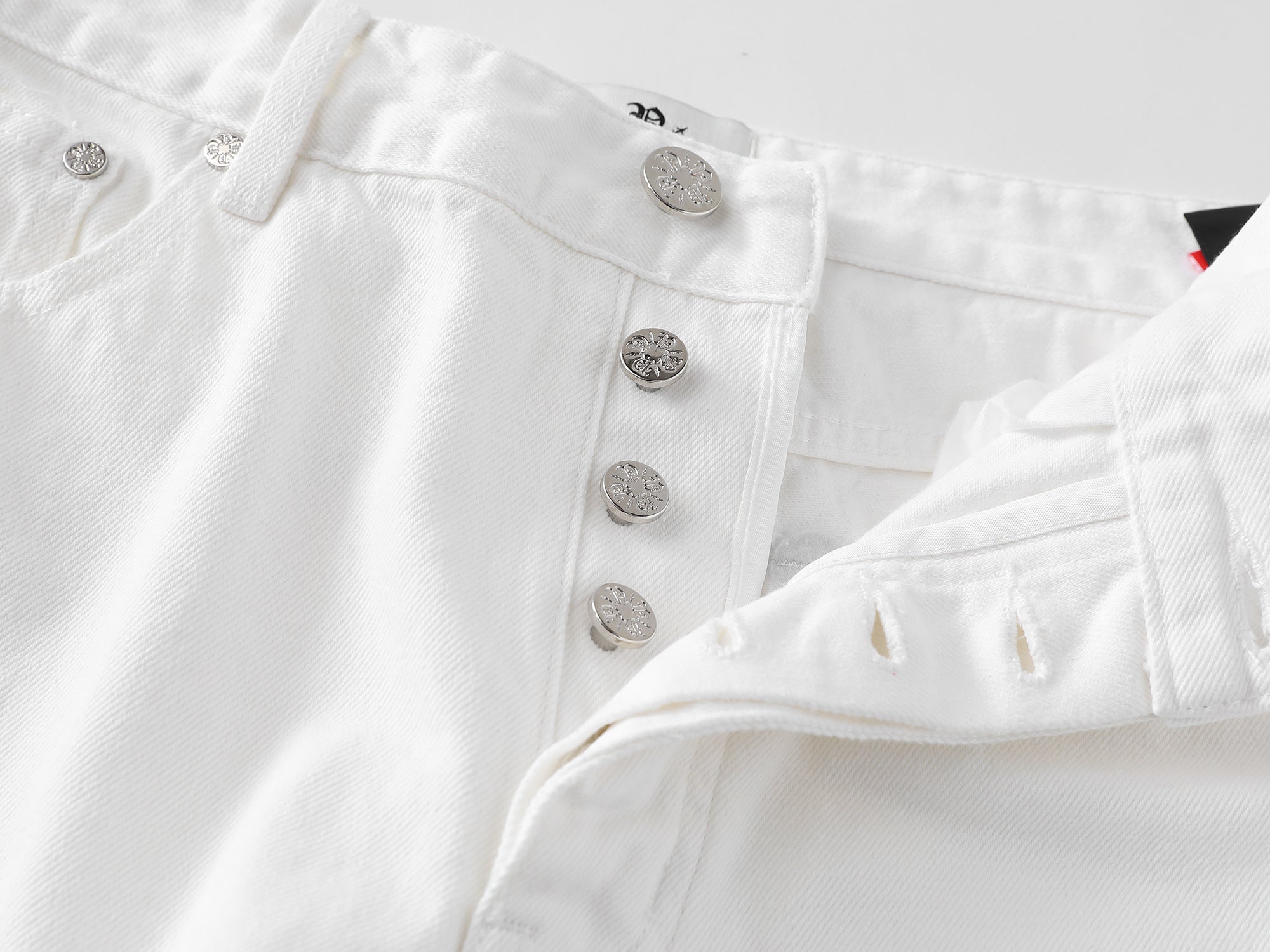 Double Logo Straight Leg Pant