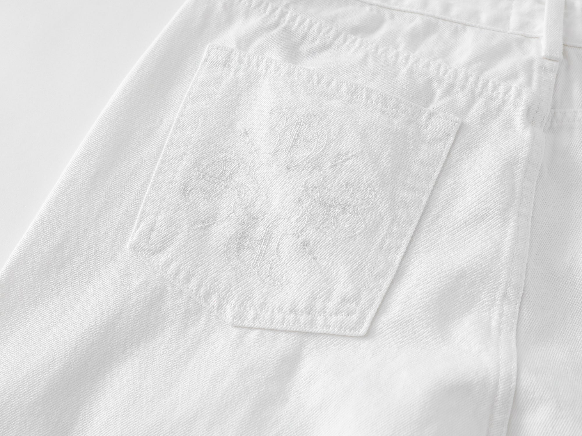 Double Logo Straight Leg Pant