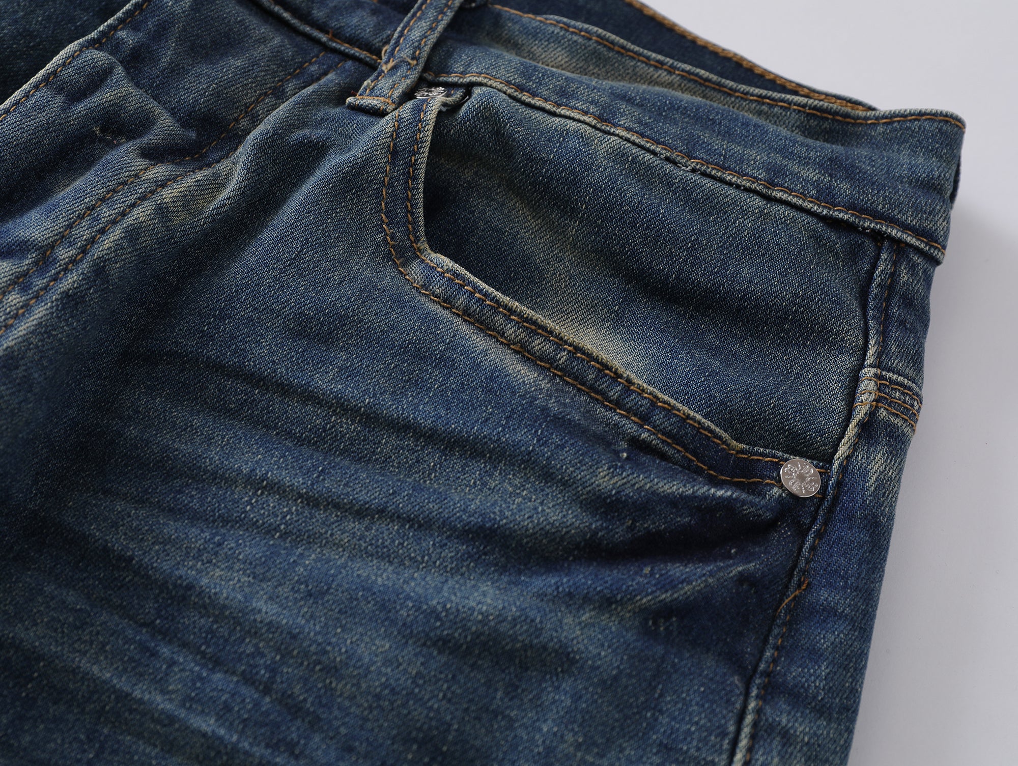 Repeat Blue Straight Leg Denim