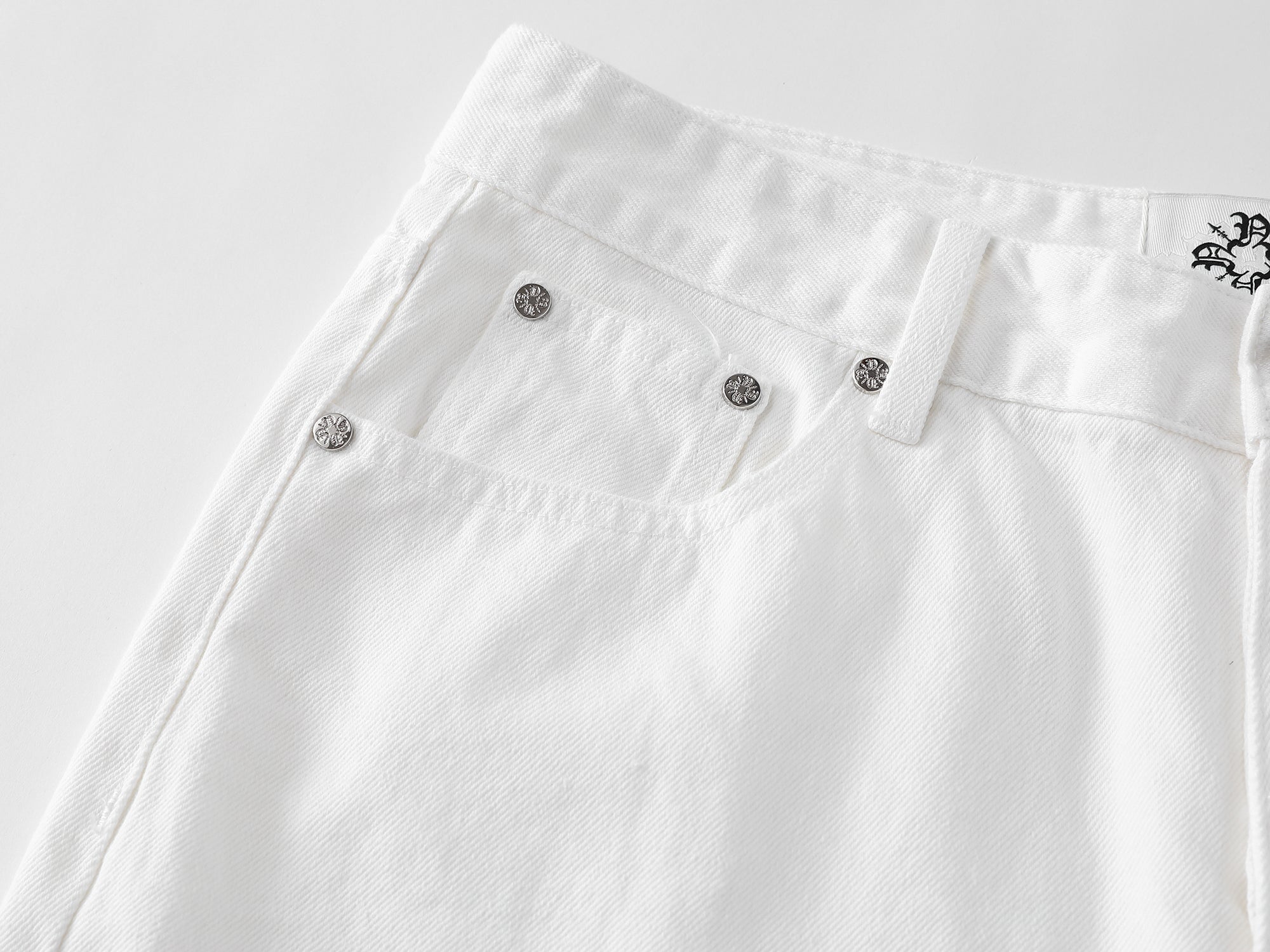 Double Logo Straight Leg Pant