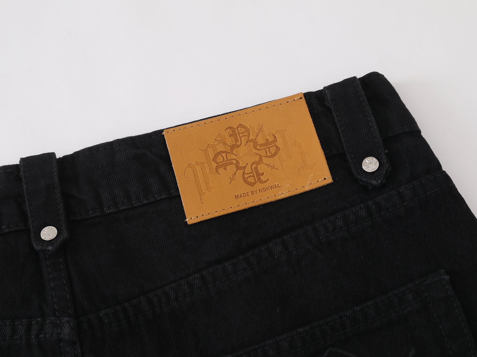 Rhinestone Monogram Jorts