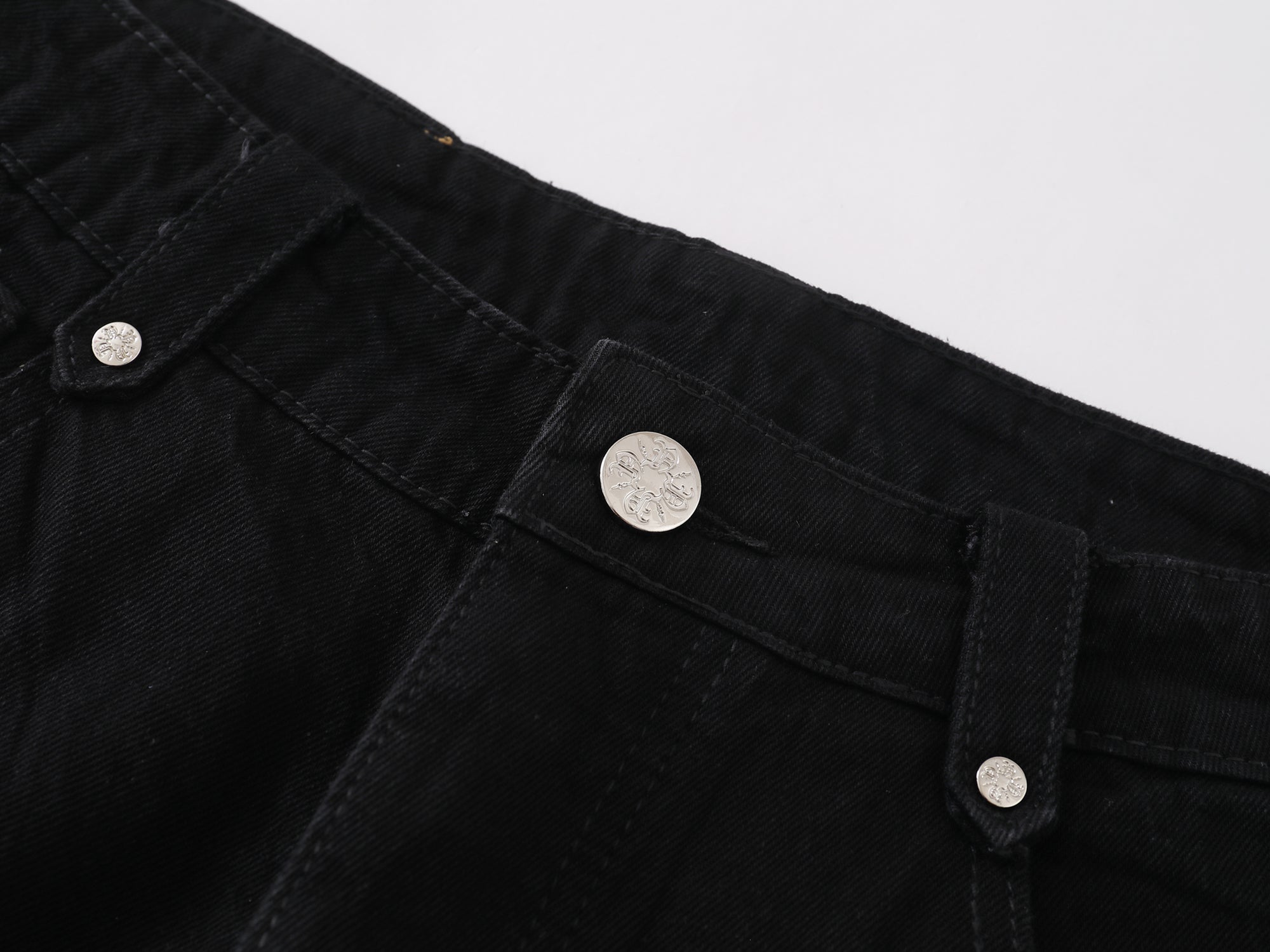 Rhinestone Monogram Jorts