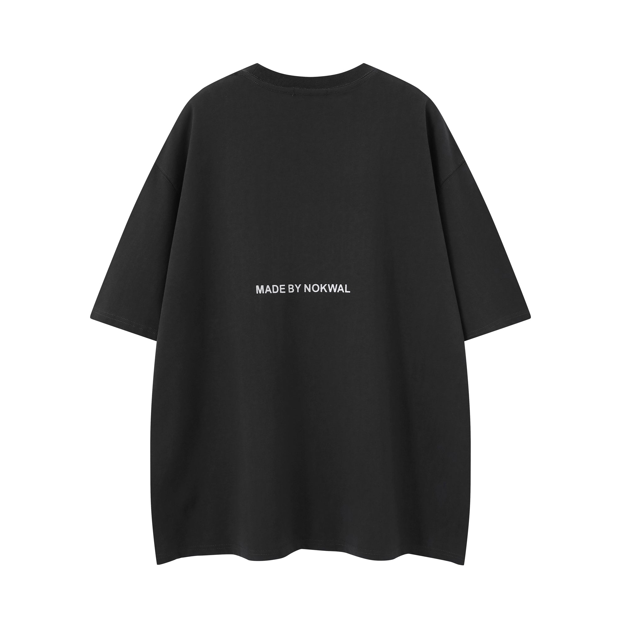 Rhinestone Arch Logo Tee -Black