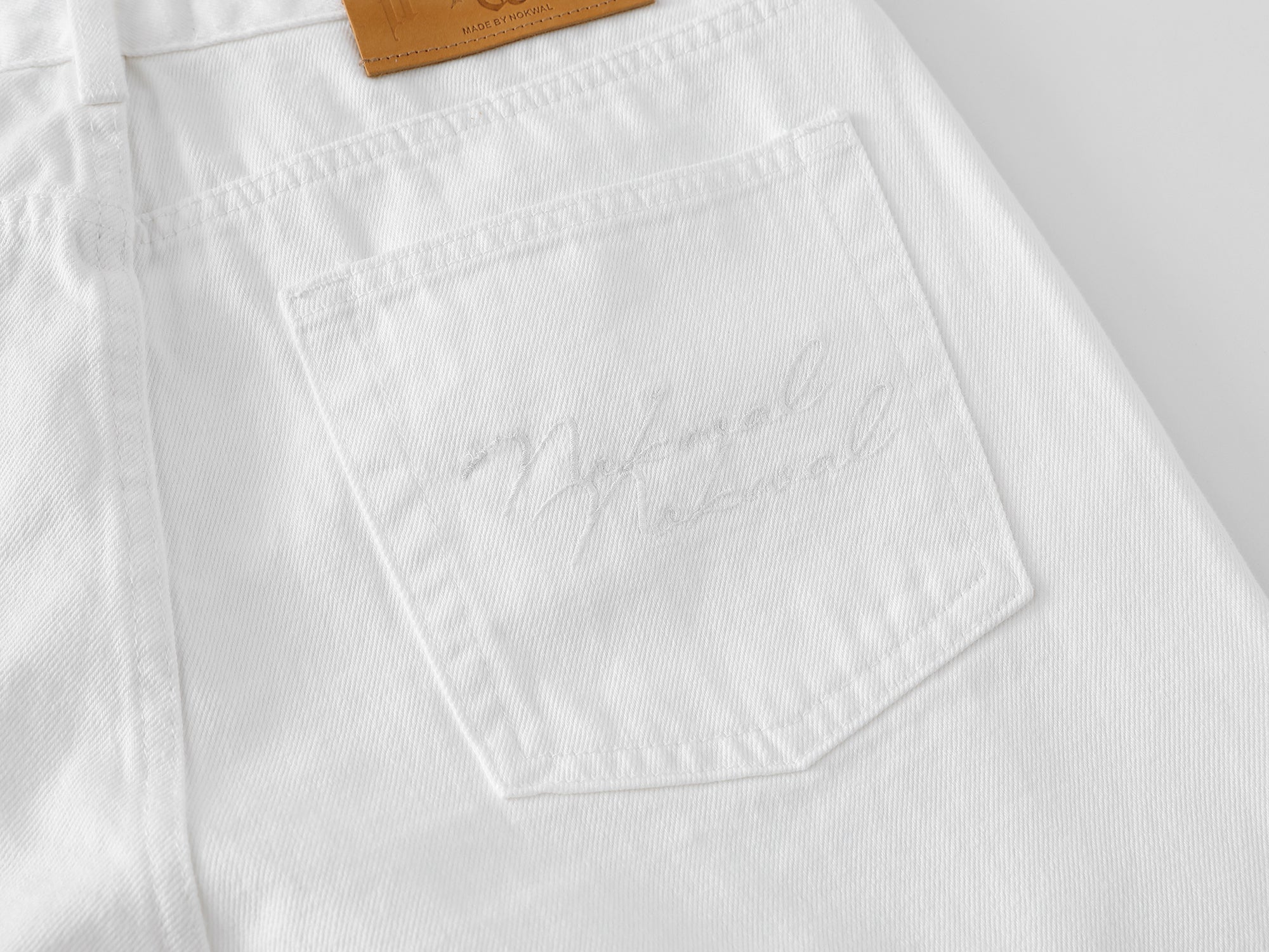 Double Logo Straight Leg Pant