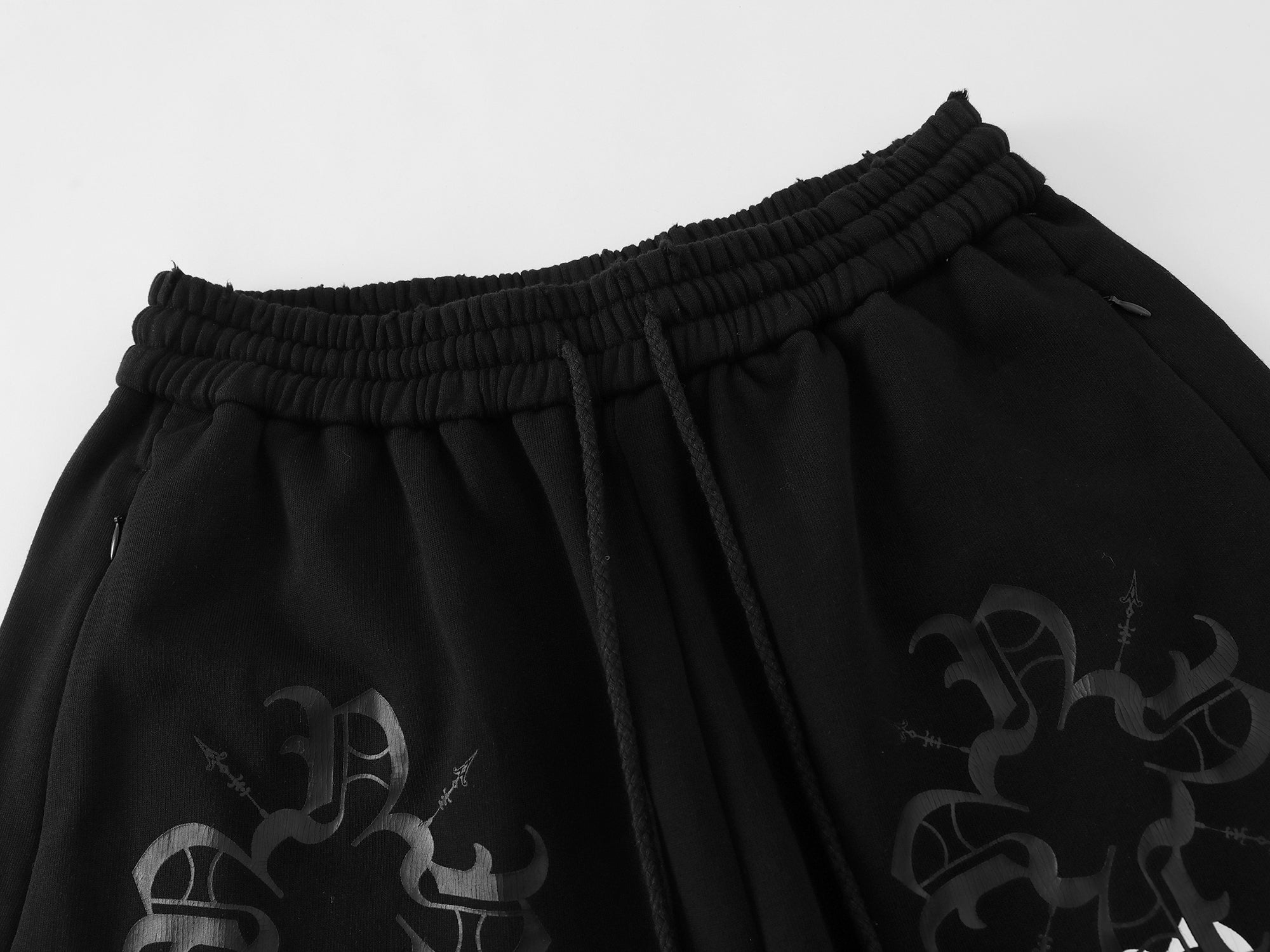 Inner Locking Monogram Sweatpant - Black