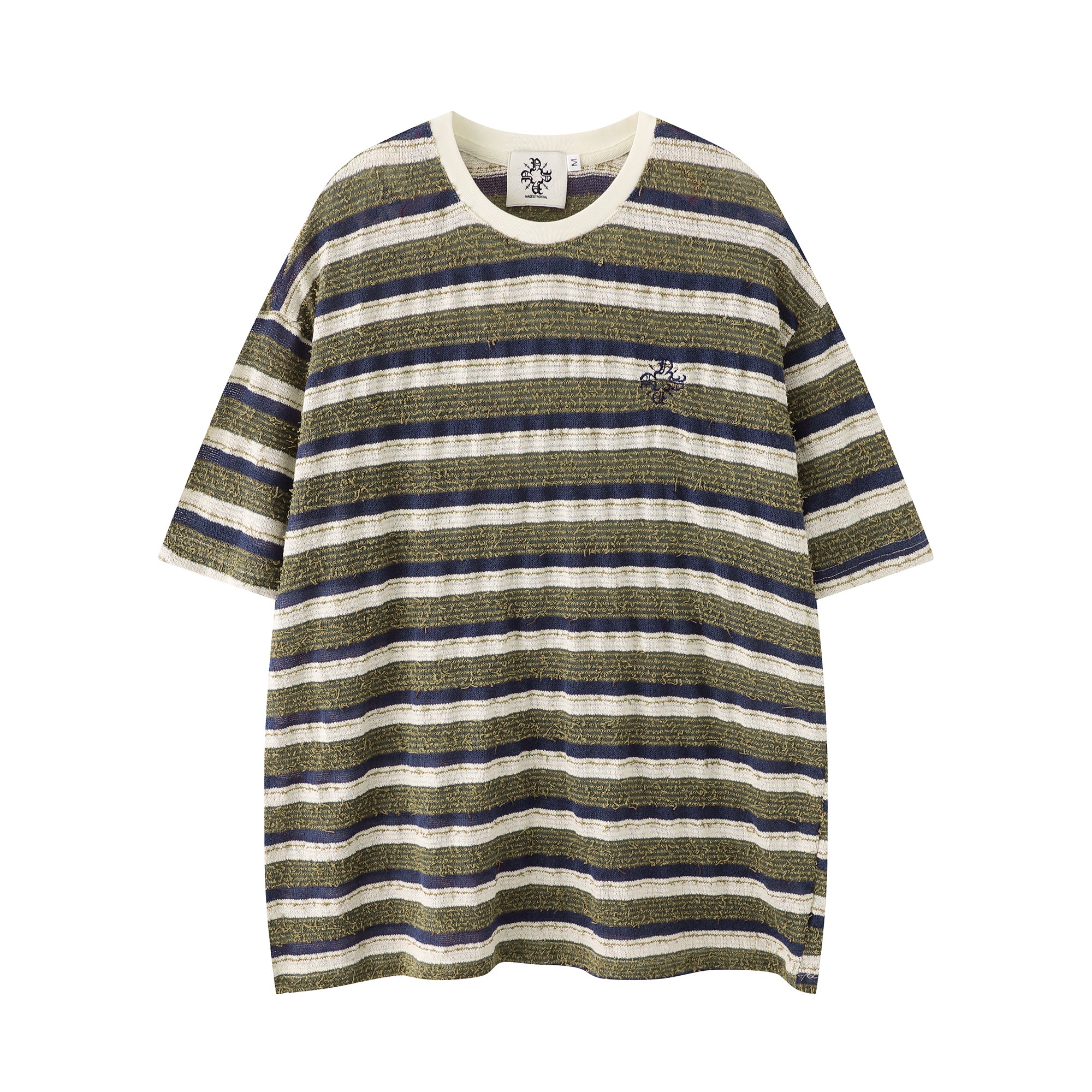 Vintage Stripe Loose Thread Tee