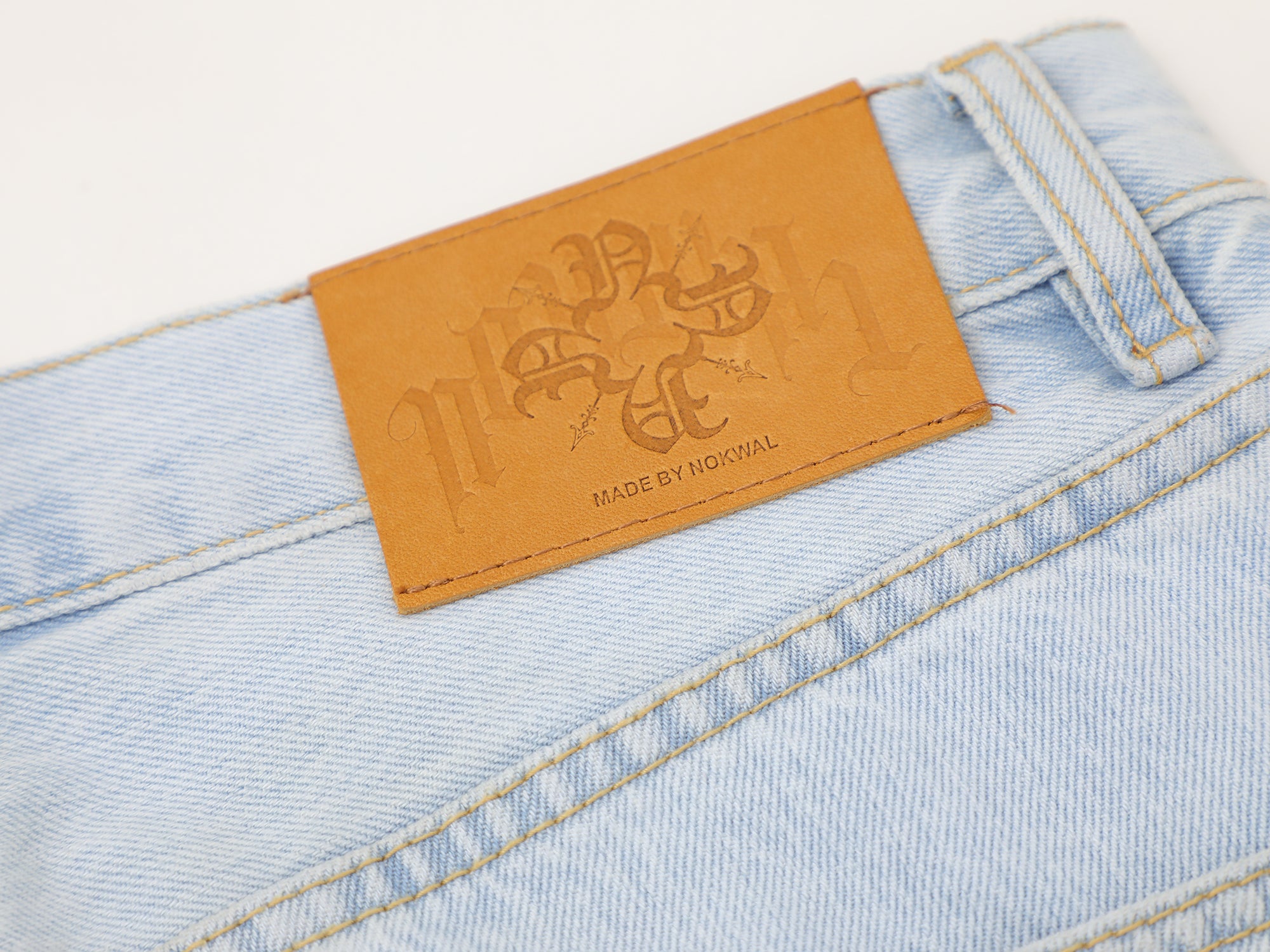 Nokwal Ice Blue Selvedge Denim