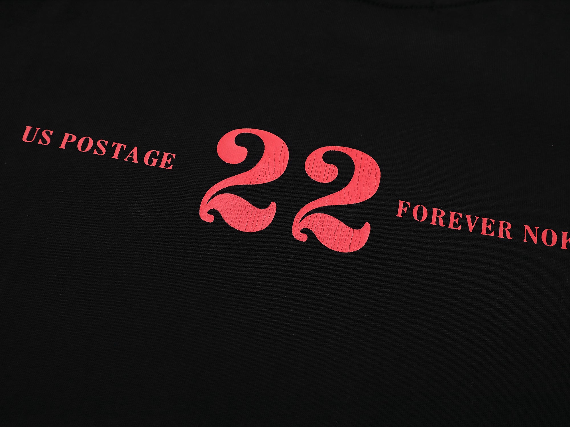 Nokwal Forever Stamp Tee-Black