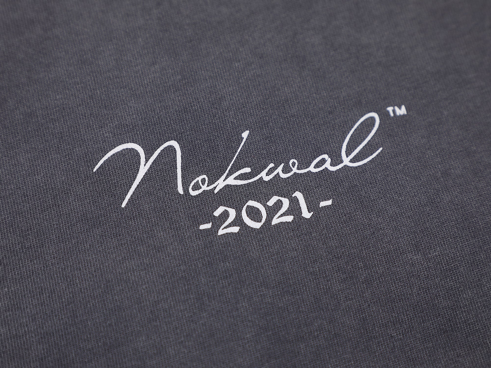 Oversized Damaged Soul Tee -Grey