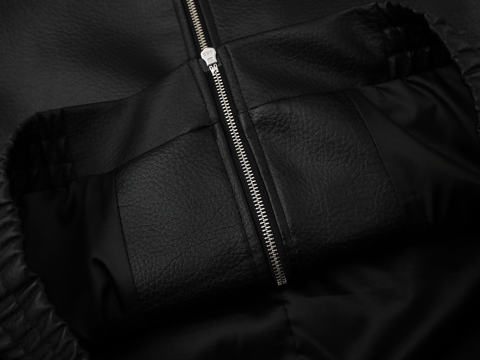 Artisan Leather Jacket- Black