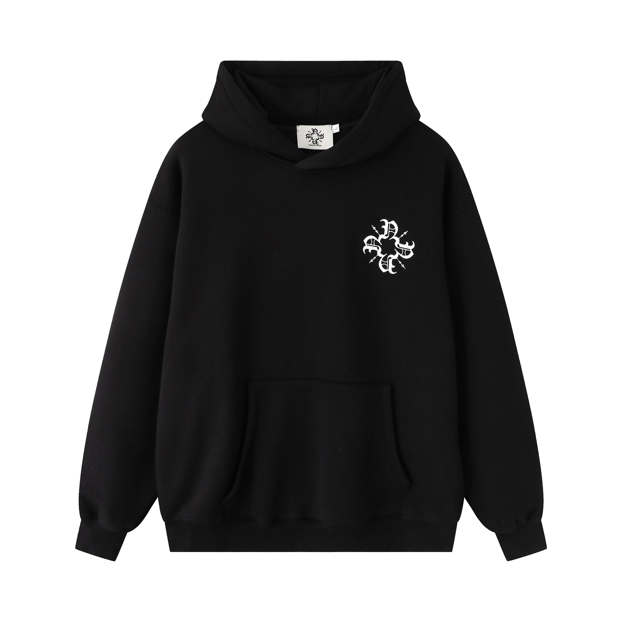 Monogram Essential Hoodie - Black
