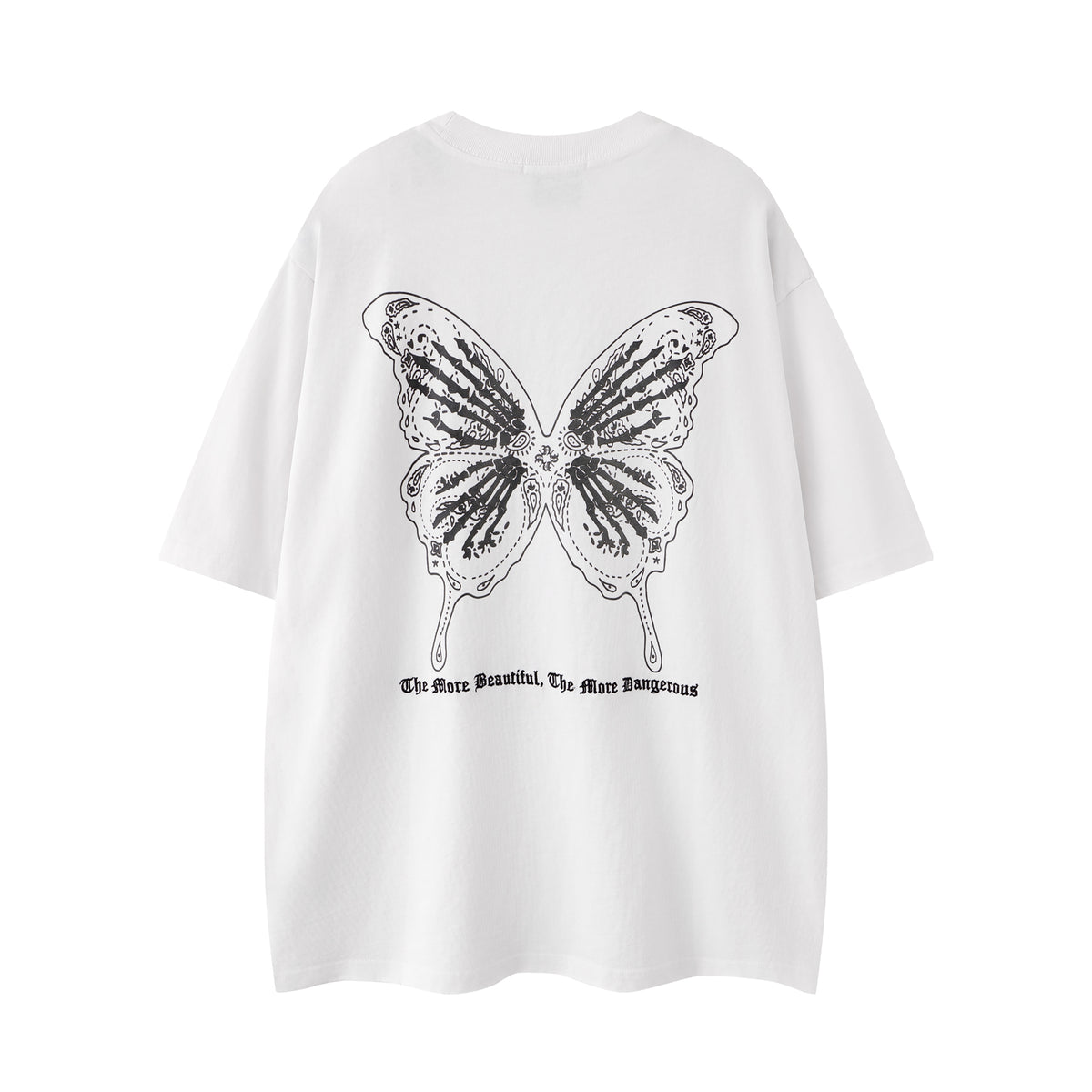 Nokwal Afterglow Butterfly Tee White