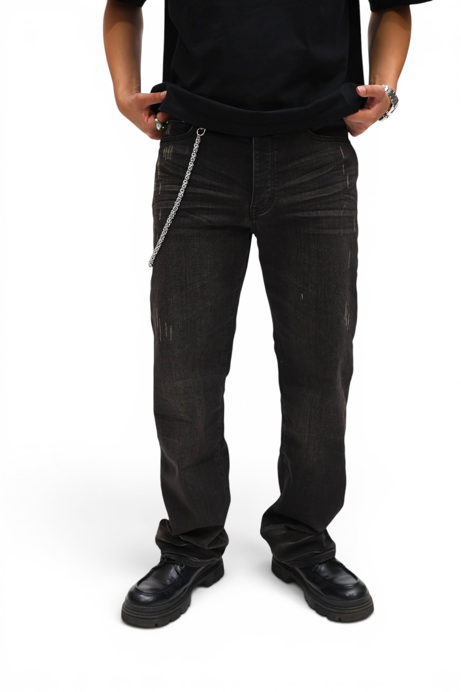 50 Shades Of Grey Straight Leg Denim