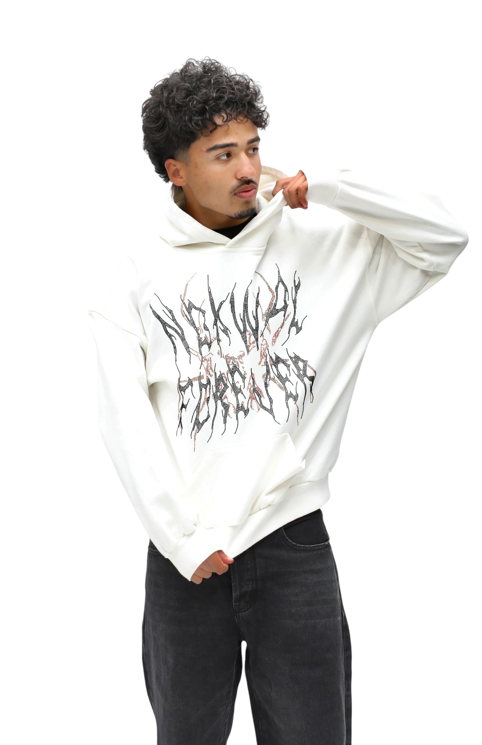 Forever Nokwal Hoodie-White
