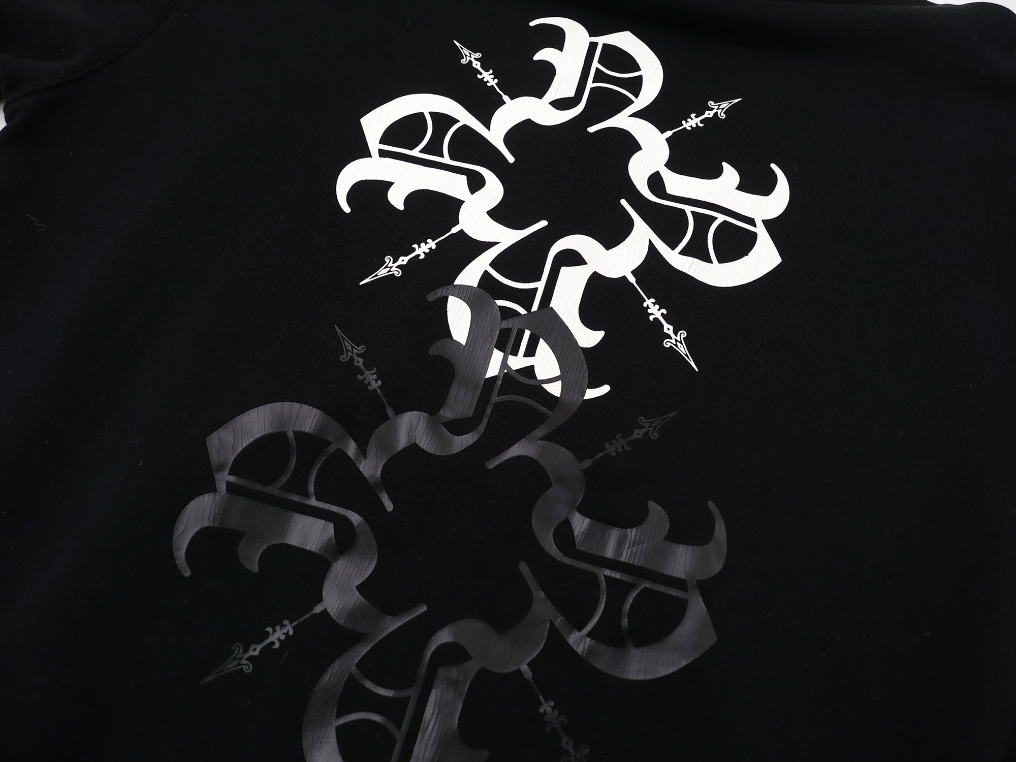 Inner Locking Monogram Hoodie - Black