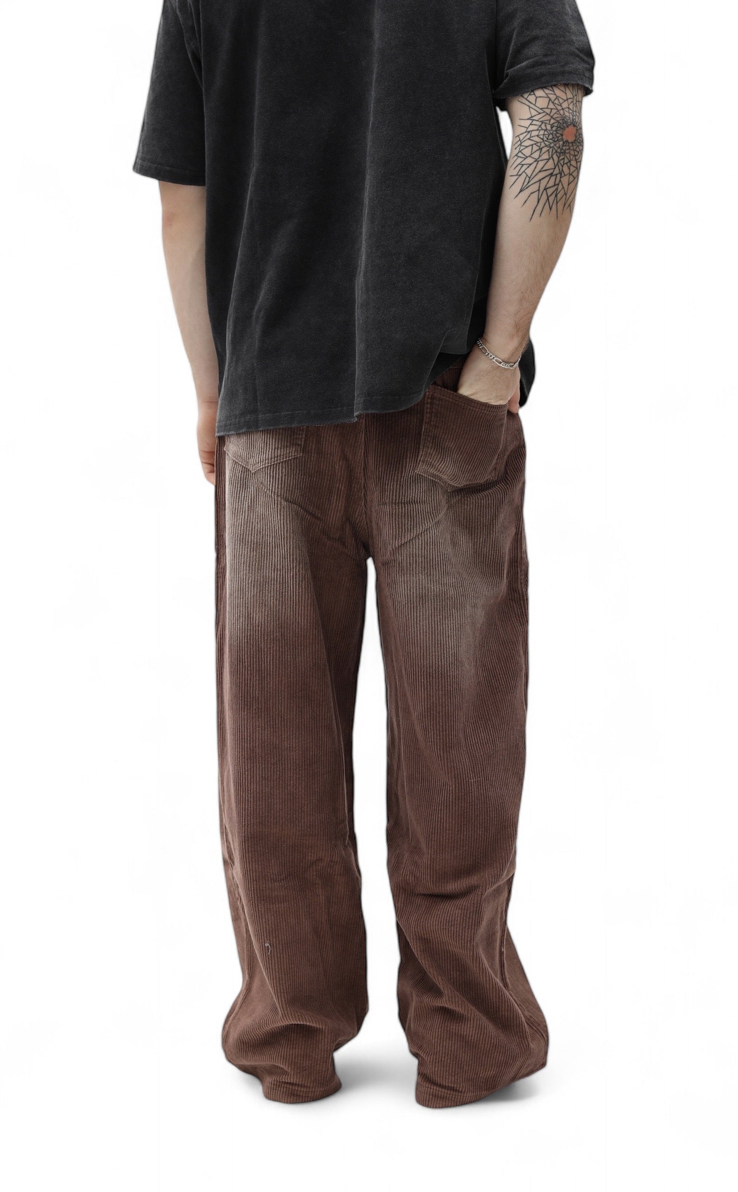 Light Brown Baggy Corduroy Pants