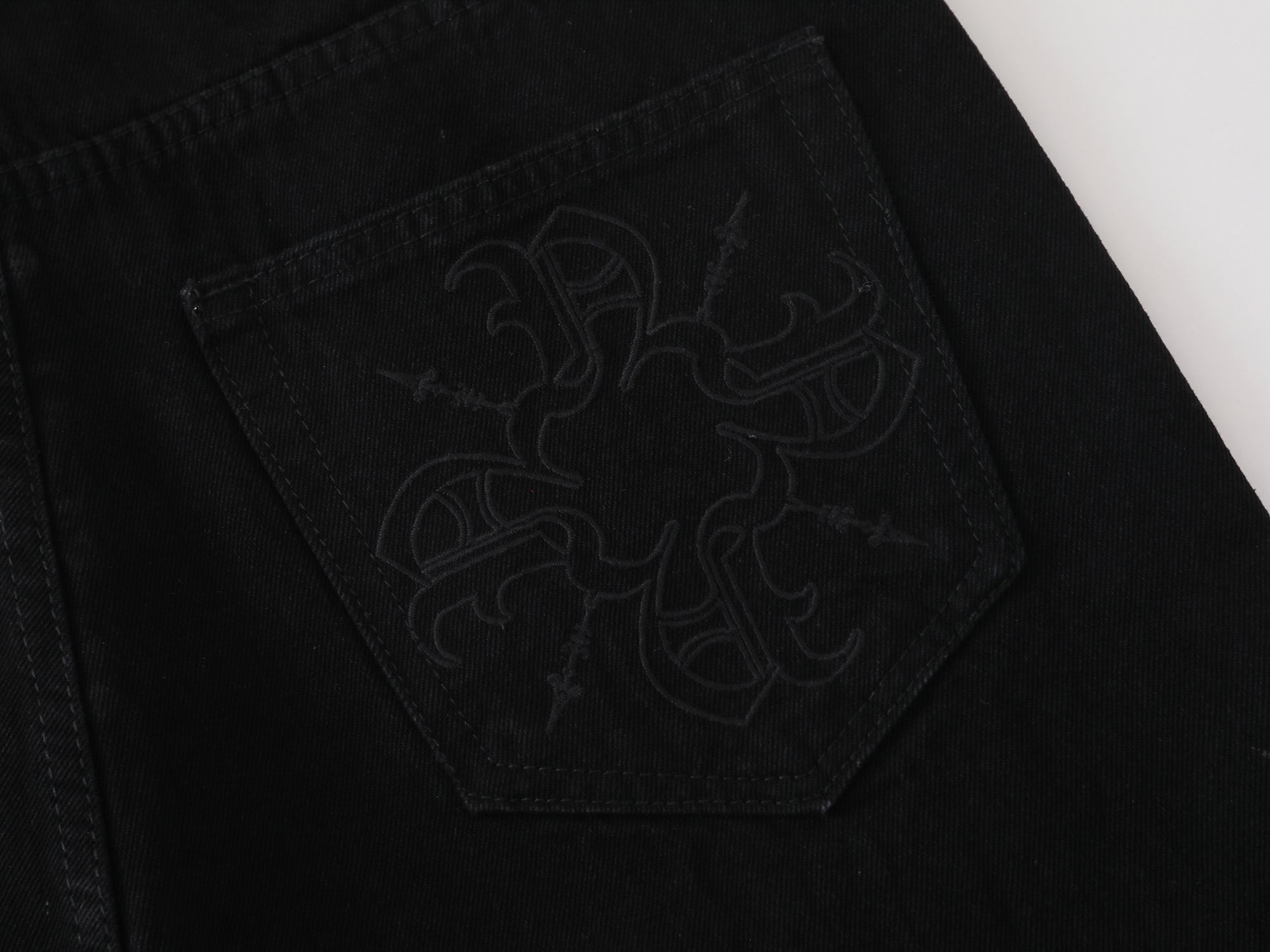 Rhinestone Monogram Jorts