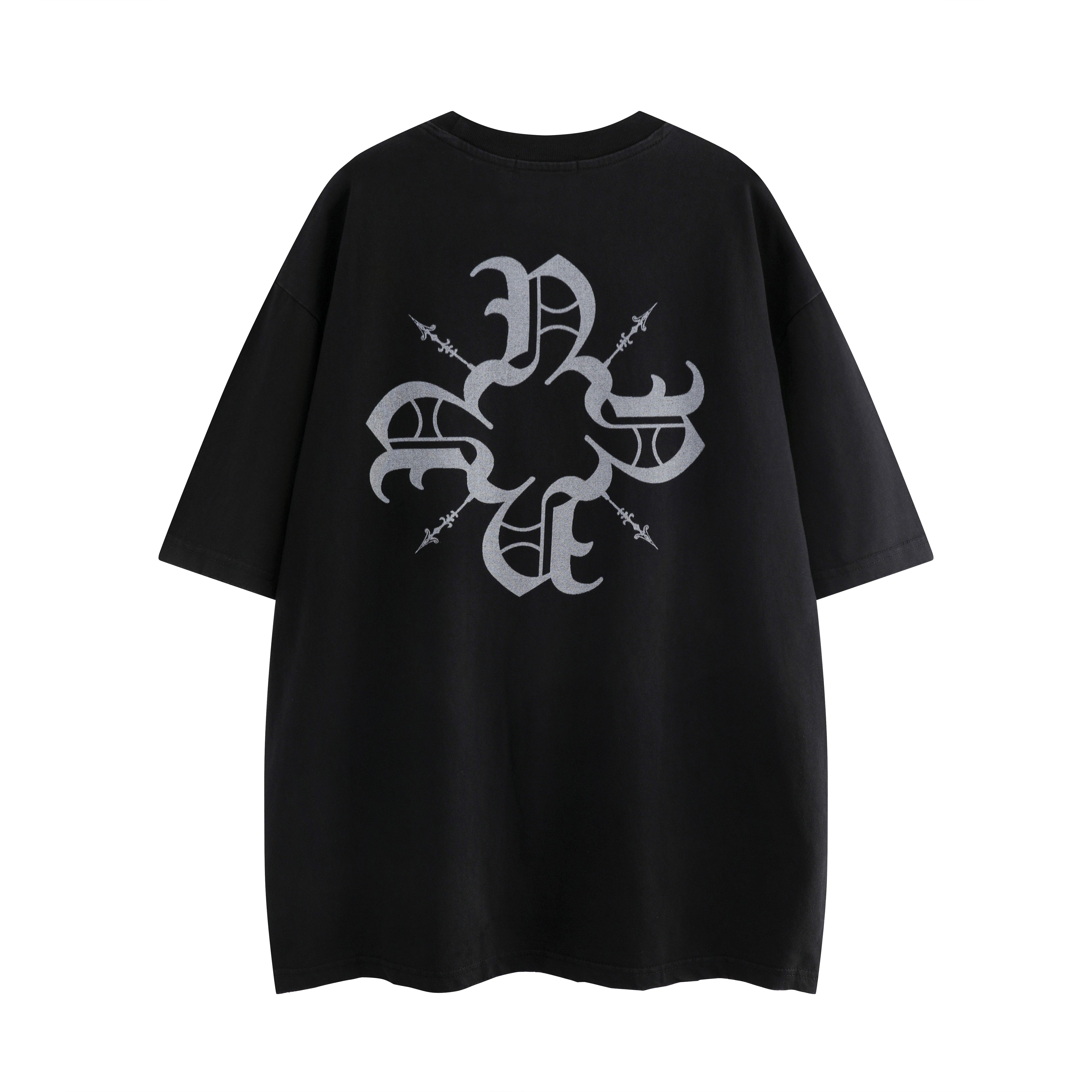 Classic Monogram Black Tee