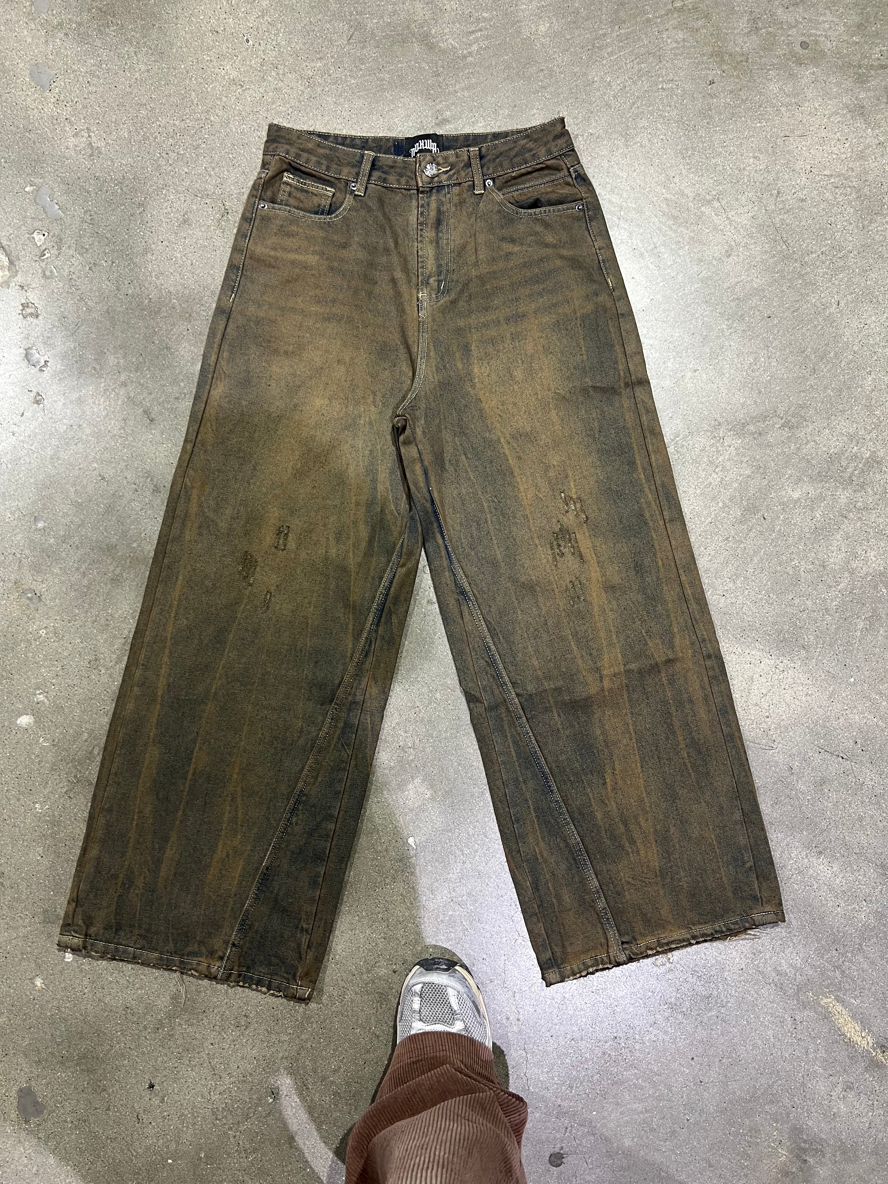 Bronze Ultra Baggy Denim