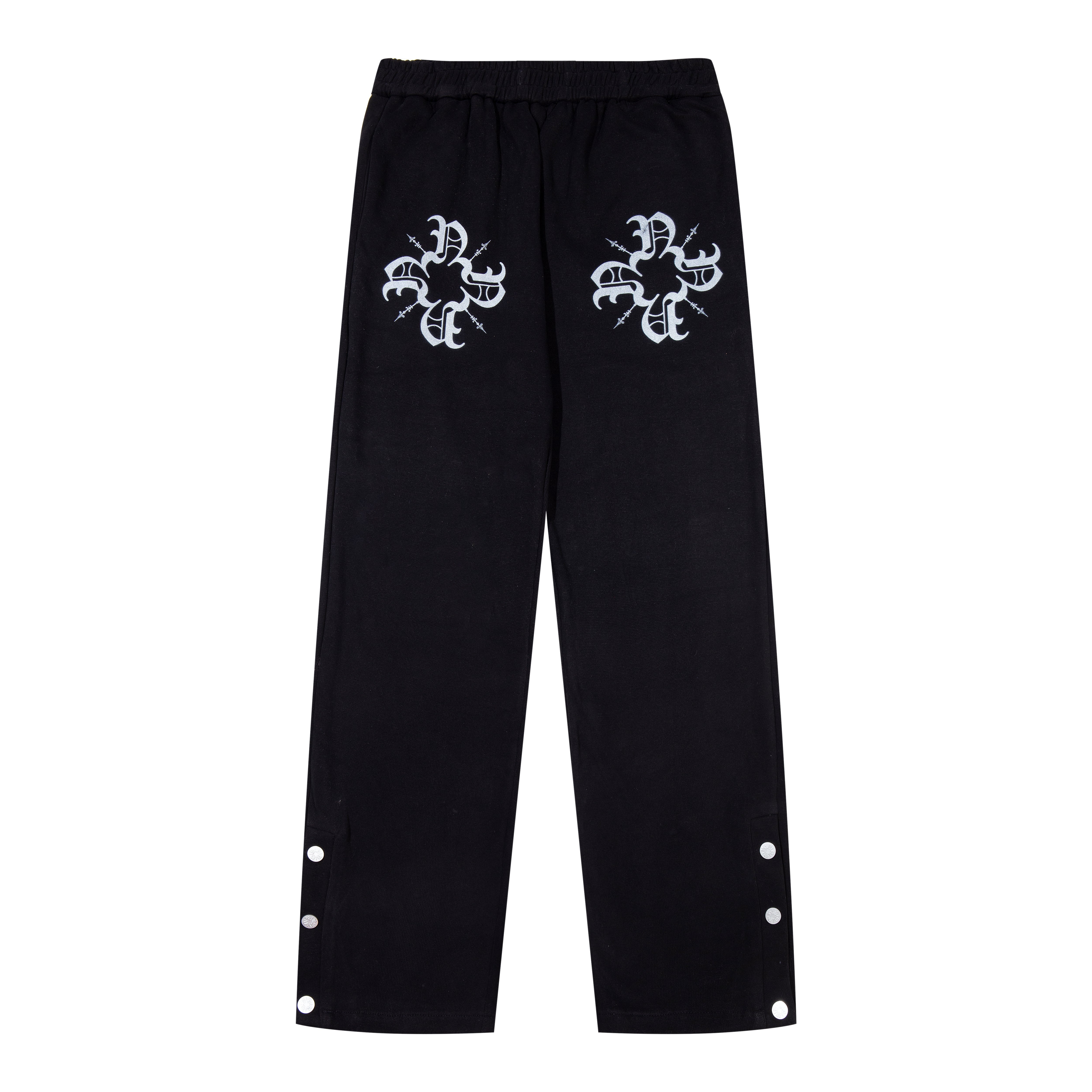 Monogram Flared Sweats Black - Large Only