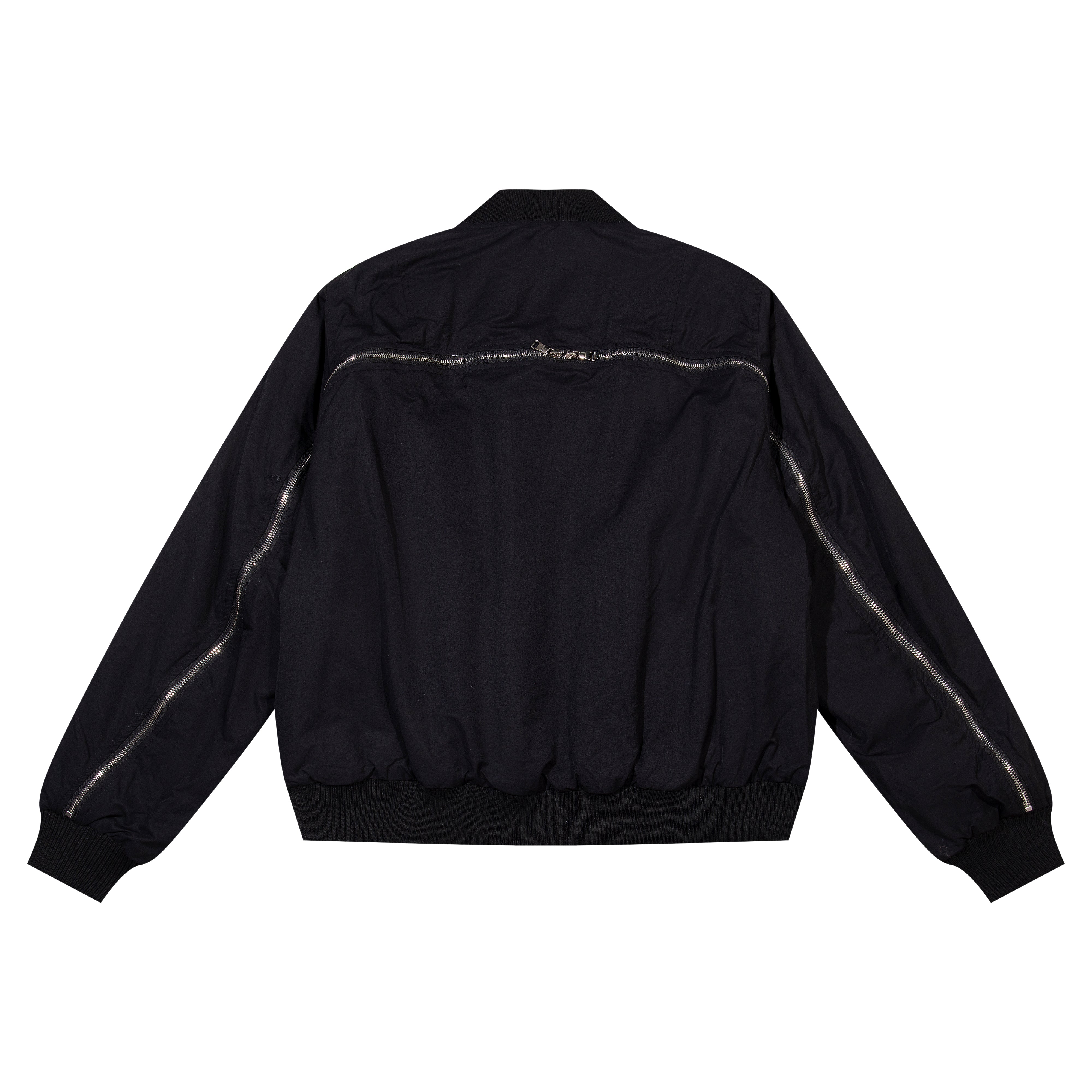 Monogram Bomber Black