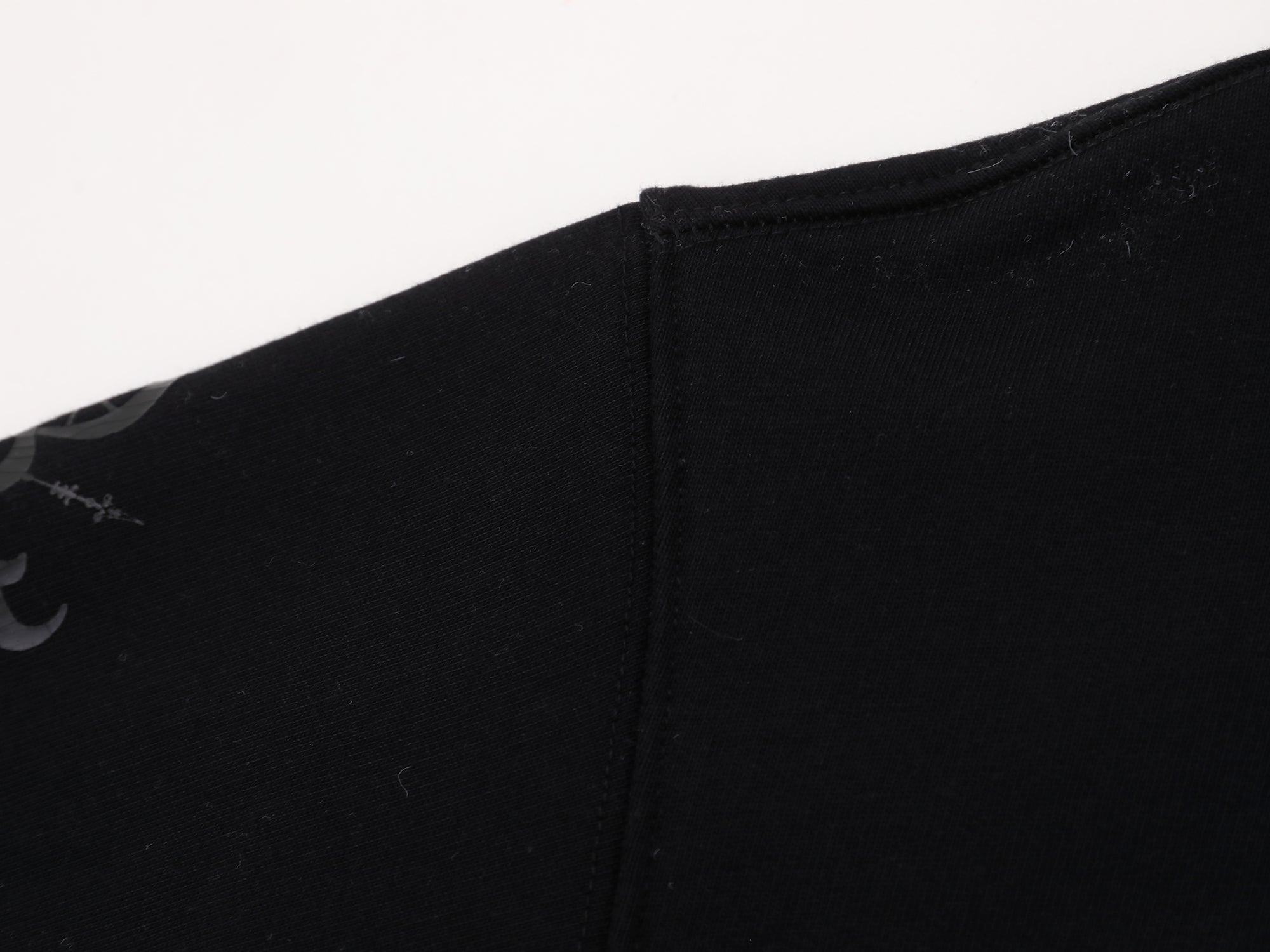 Inner Locking Monogram Hoodie - Black