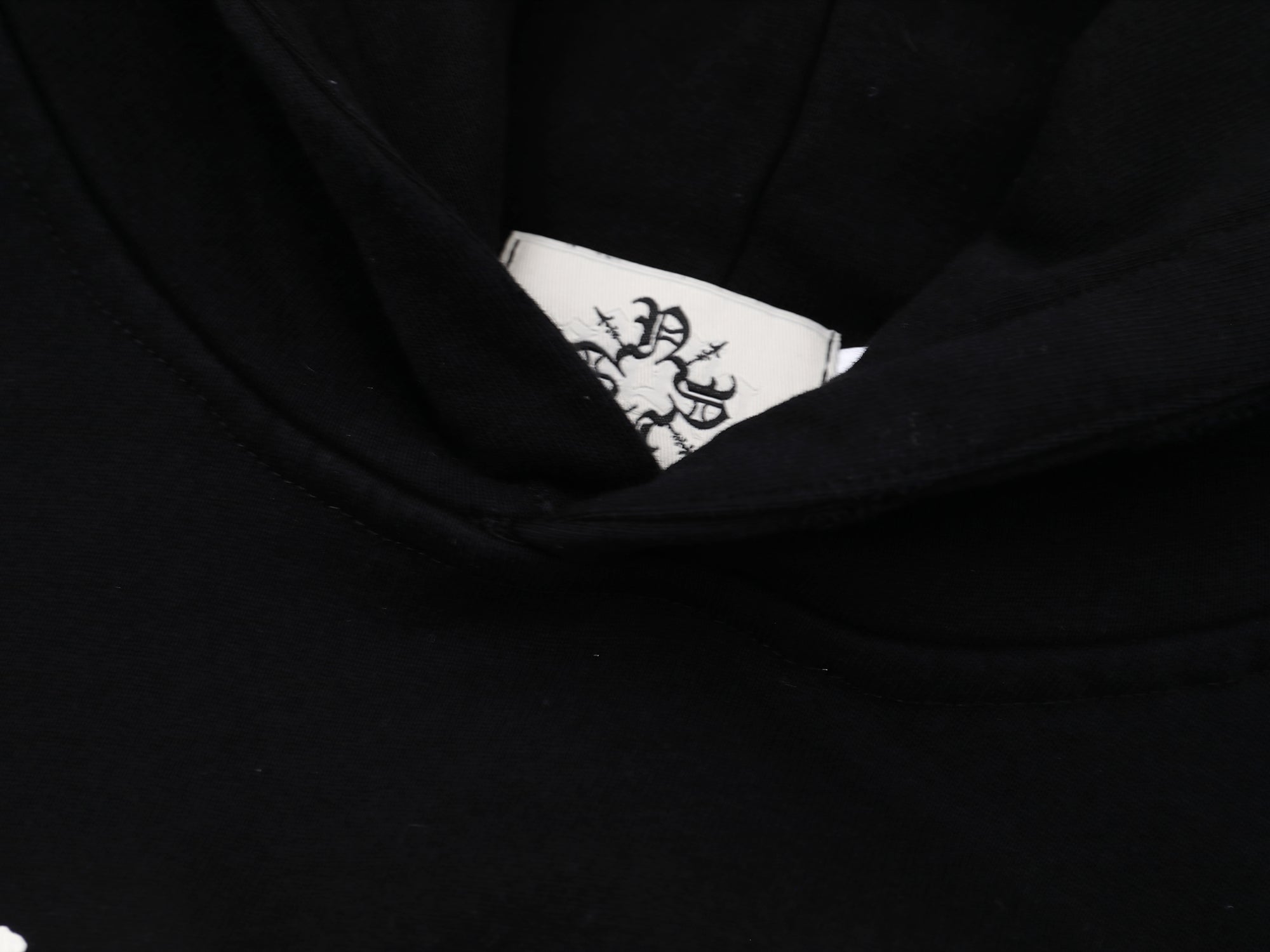 Inner Locking Monogram Hoodie - Black