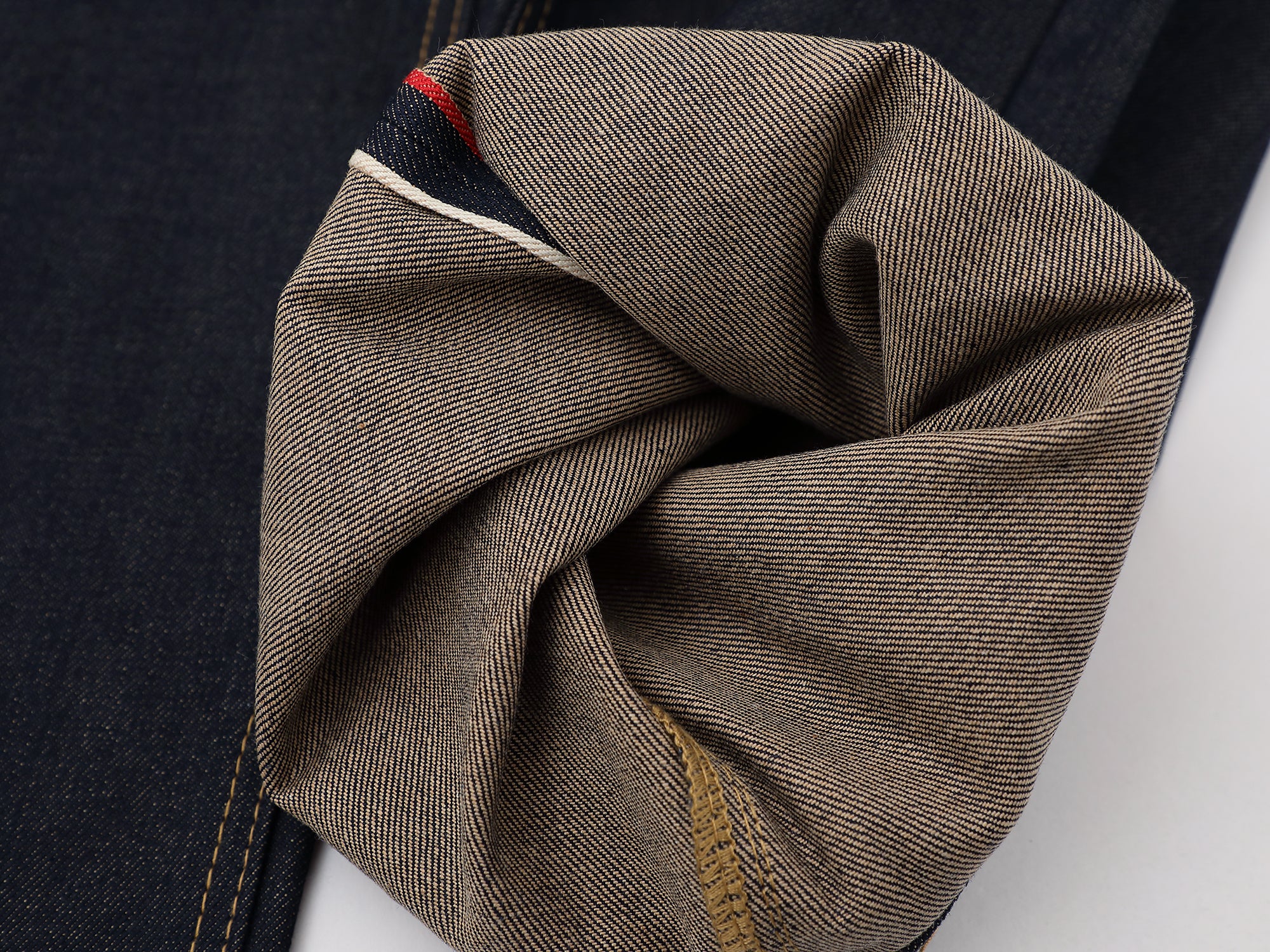 Japanese Selvedge Raw Denim Straight Leg