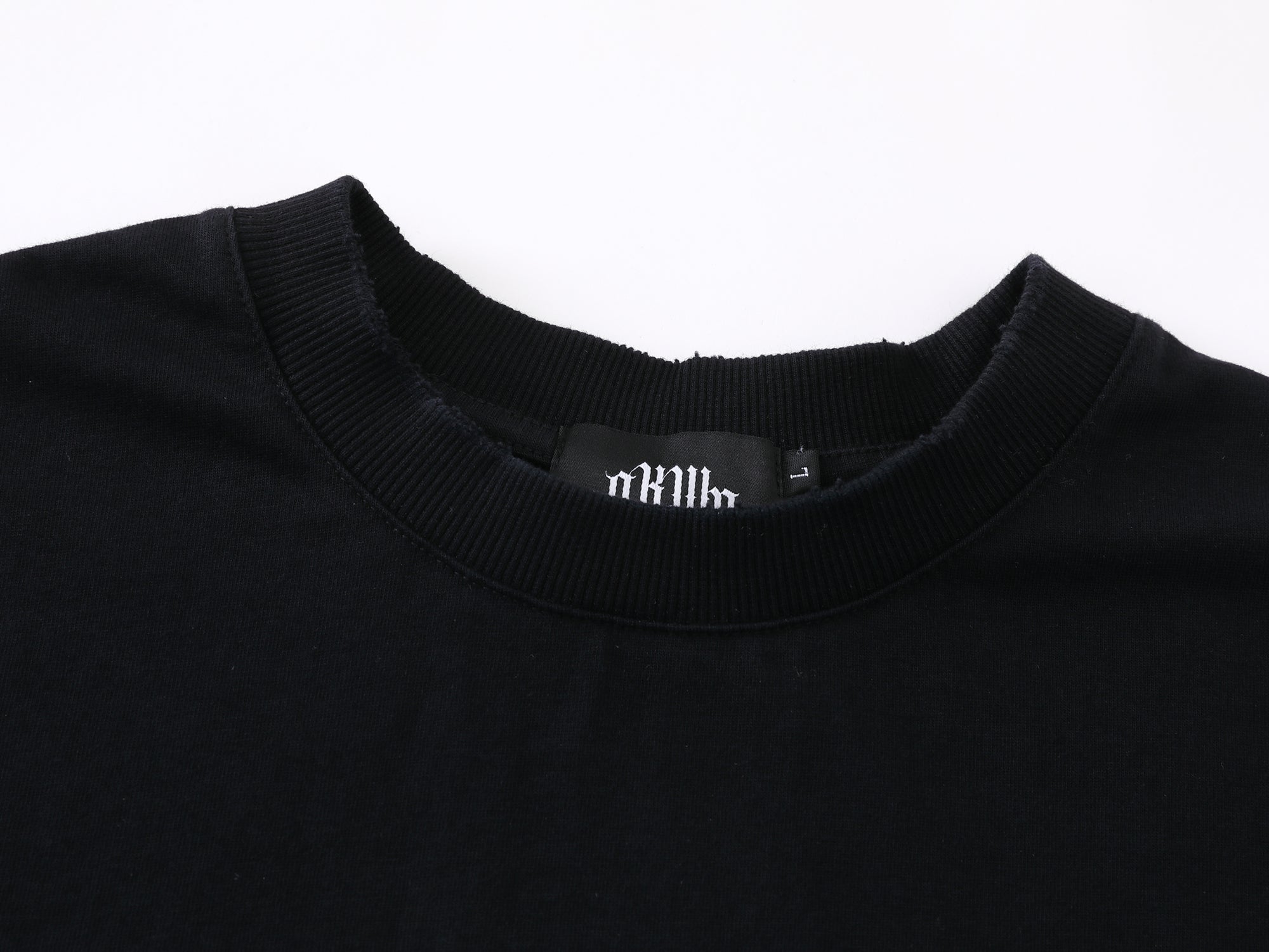 Monogram Clock Tee -Black