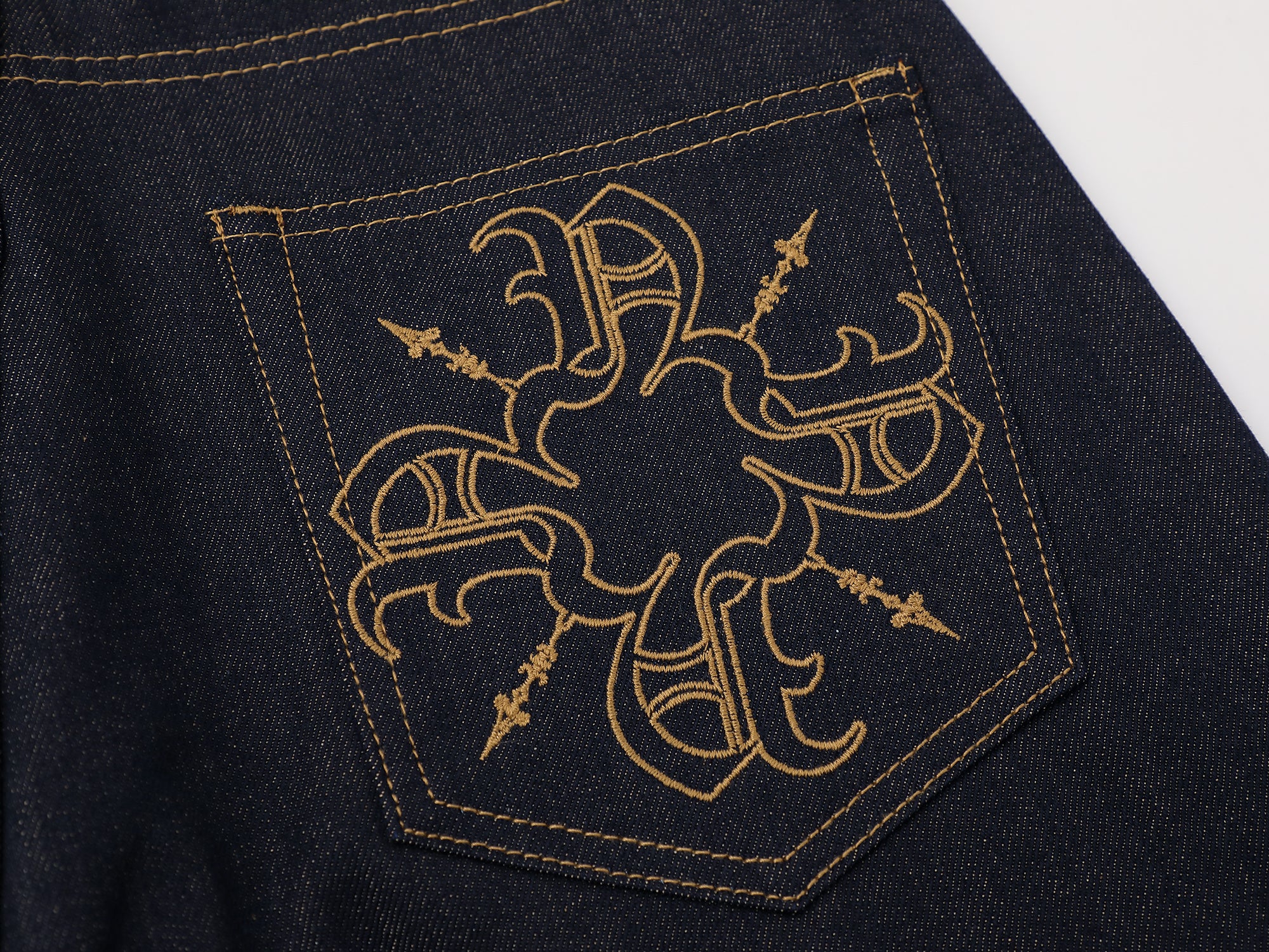 Japanese Selvedge Raw Denim Straight Leg