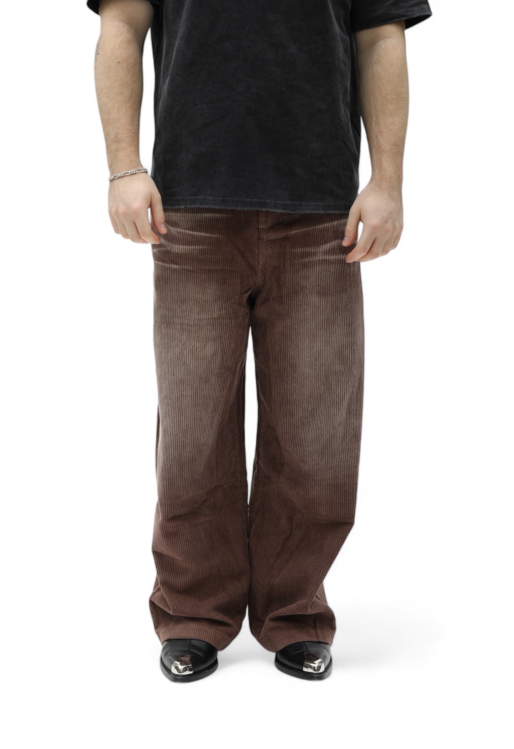 Light Brown Baggy Corduroy Pants