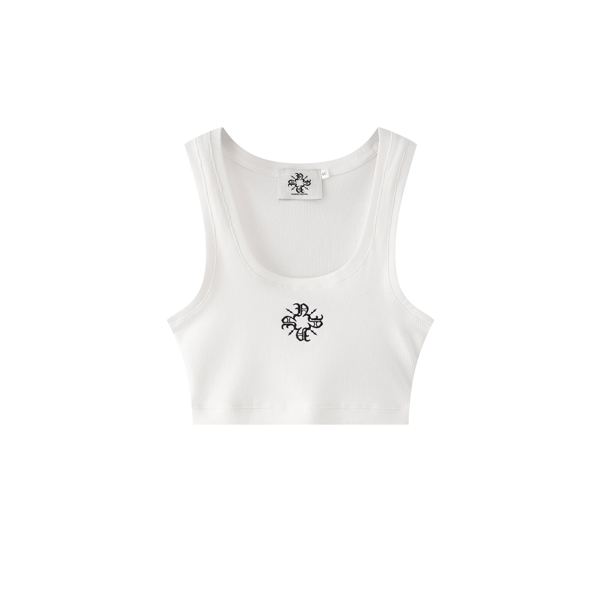 Women’s Quad-N Monogram Rib Crop Tank