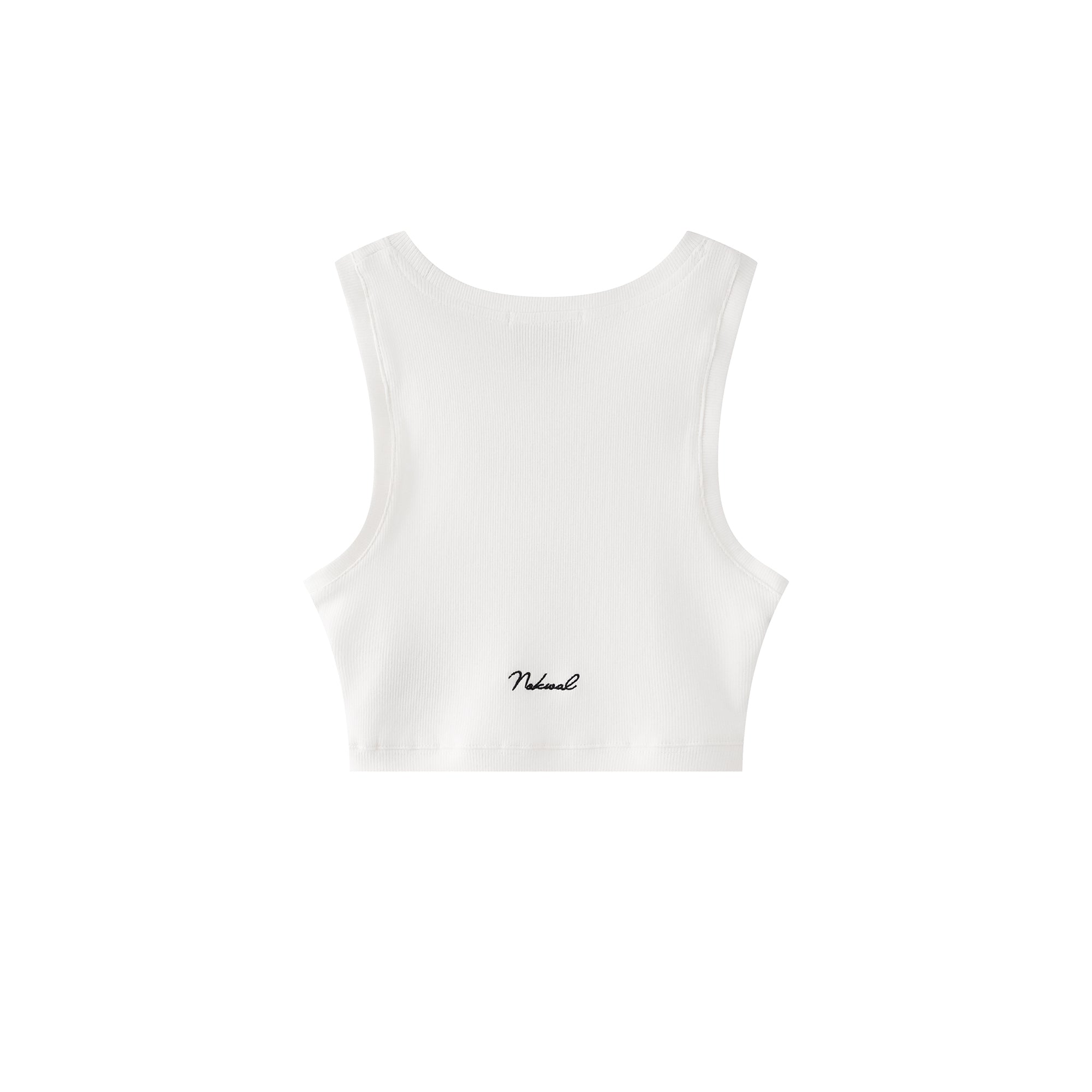 Women’s Quad-N Monogram Rib Crop Tank