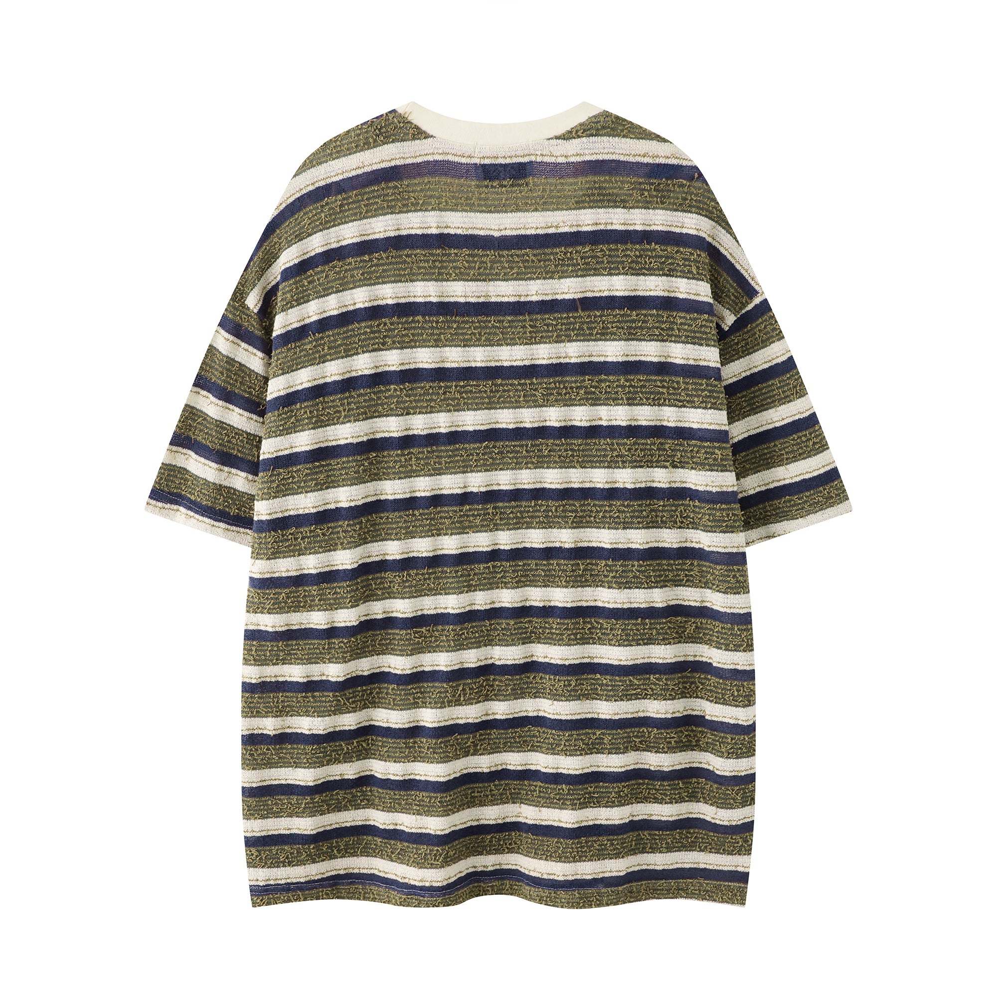 Vintage Stripe Loose Thread Tee